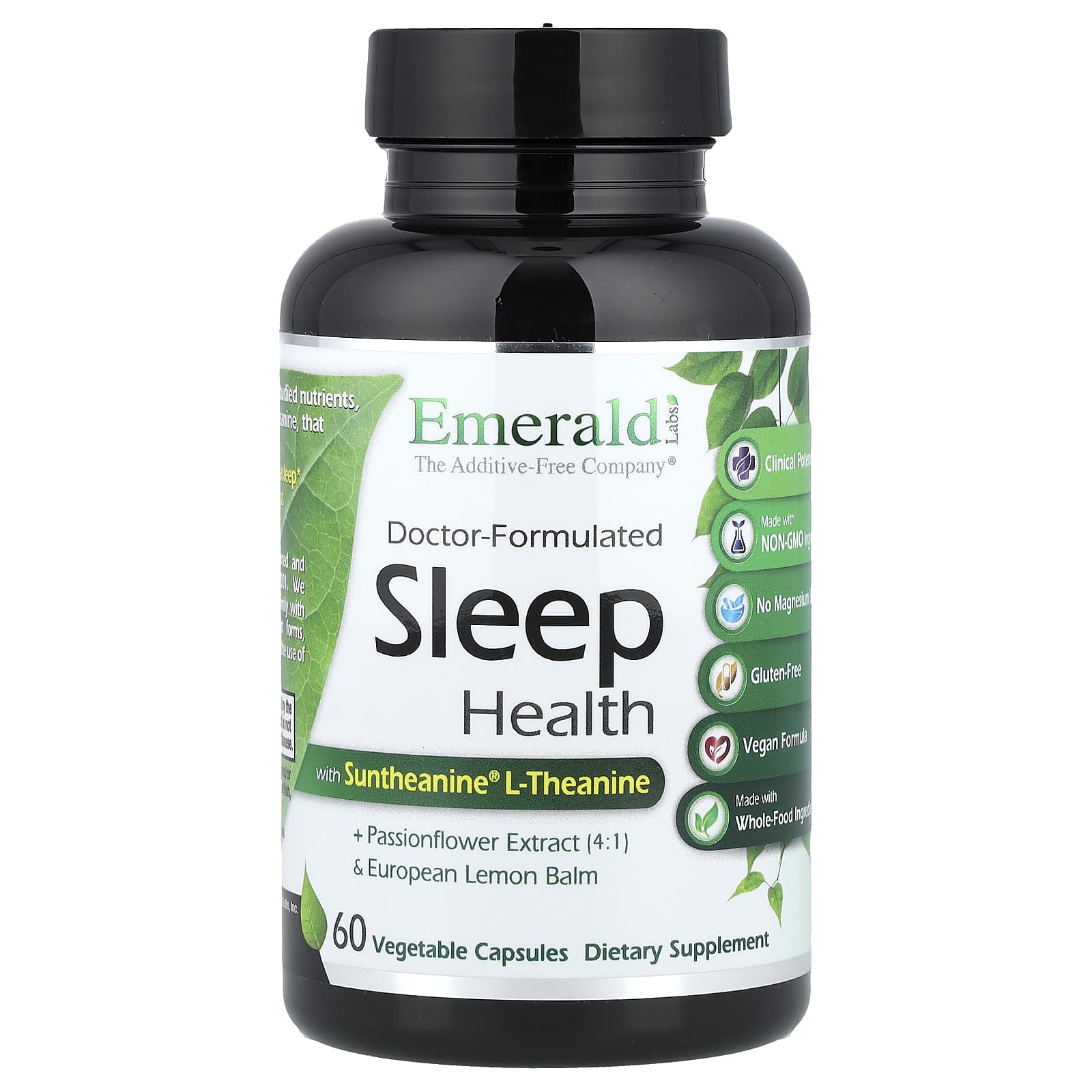 Emerald Laboratories Sleep Health, 60 Vegetable Capsules — Tunisie