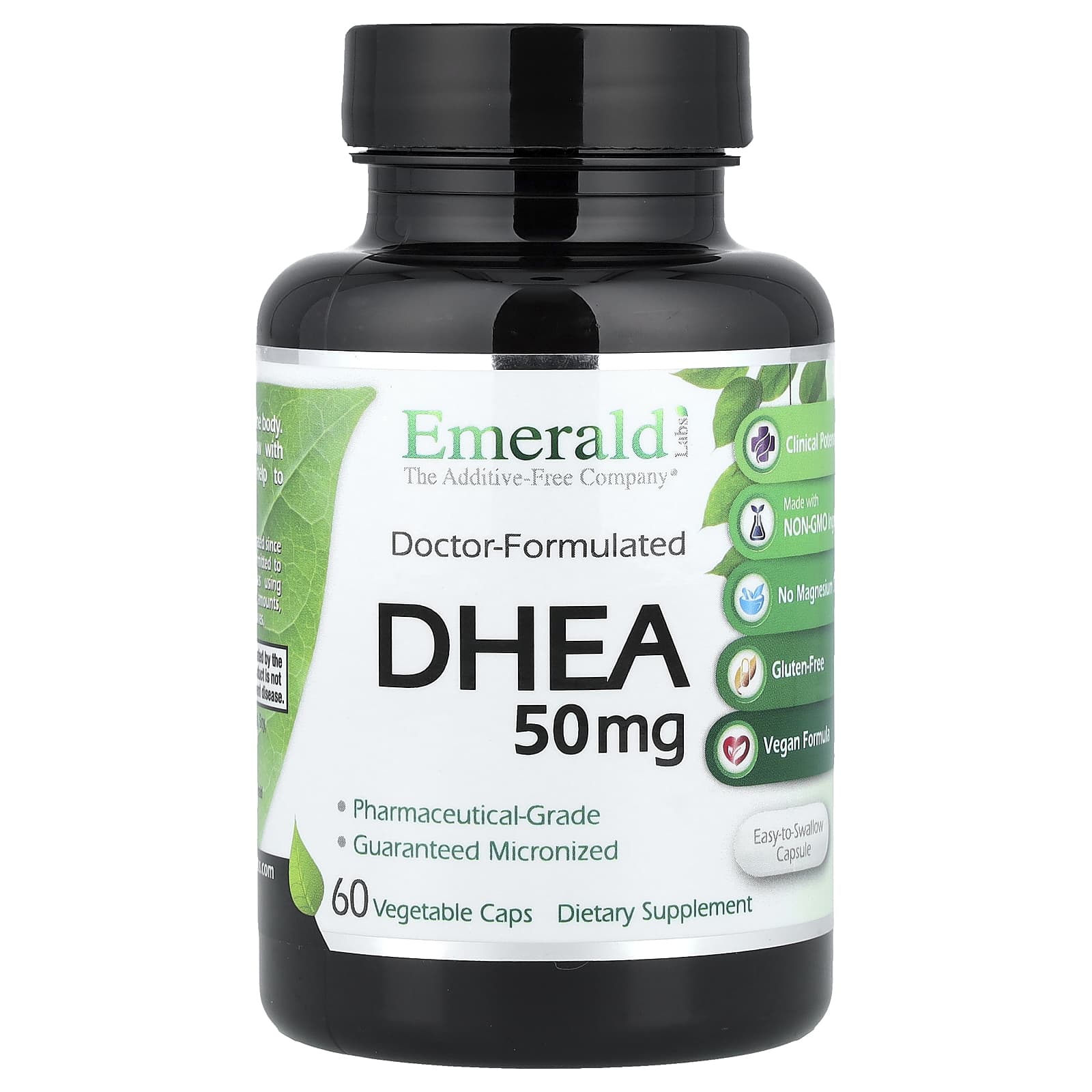 Emerald Laboratories DHEA – 50 mg — Tunisie