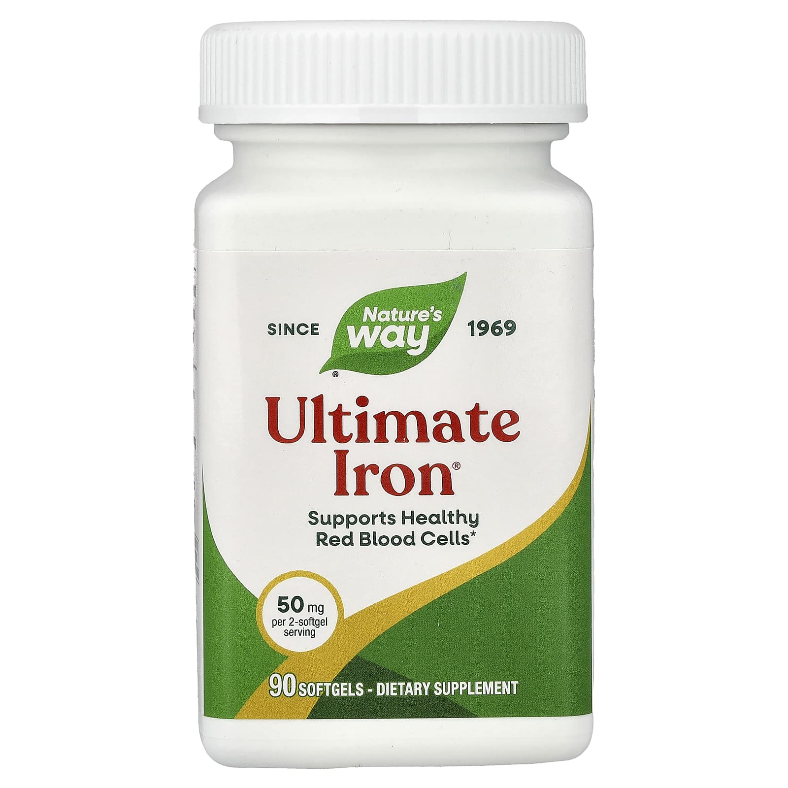 Nature's Way Ultimate Iron – 90 capsules molles — Tunisie