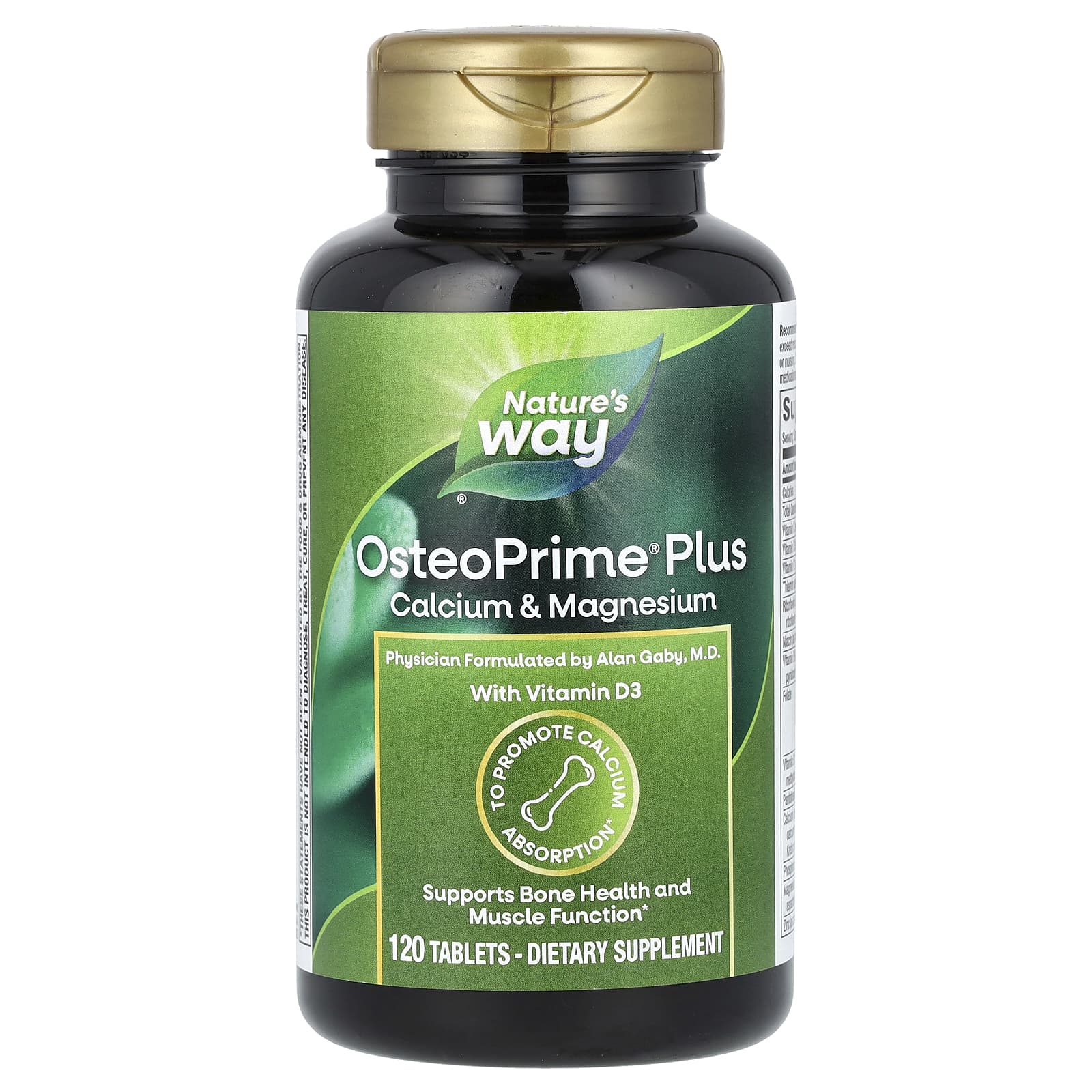 Nature's Way OsteoPrime Plus Calcium & Magnesium – 120 comprimés — Tunisie
