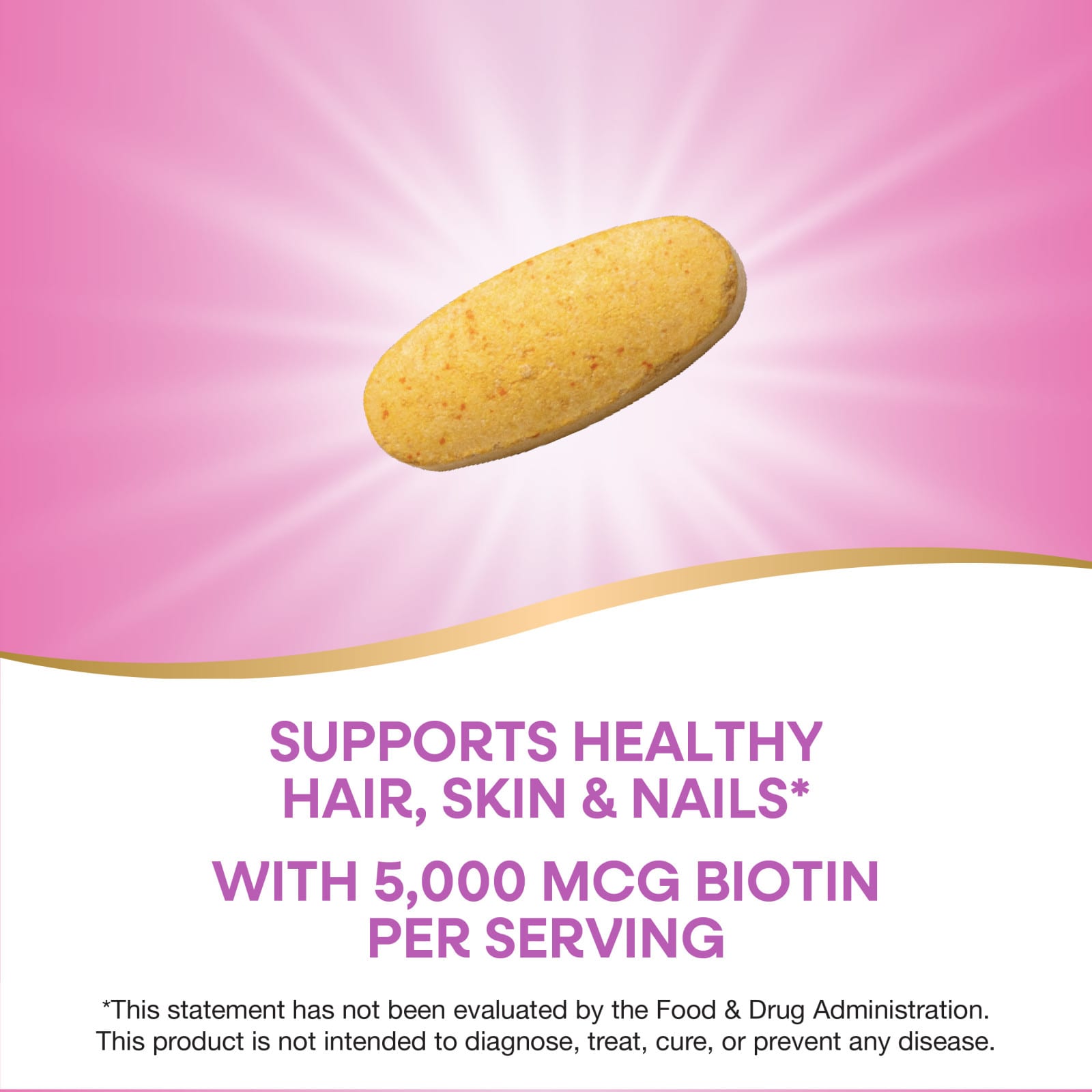 Nature's Way Biotin Forte with Zinc – 60 comprimés — étiquette 4