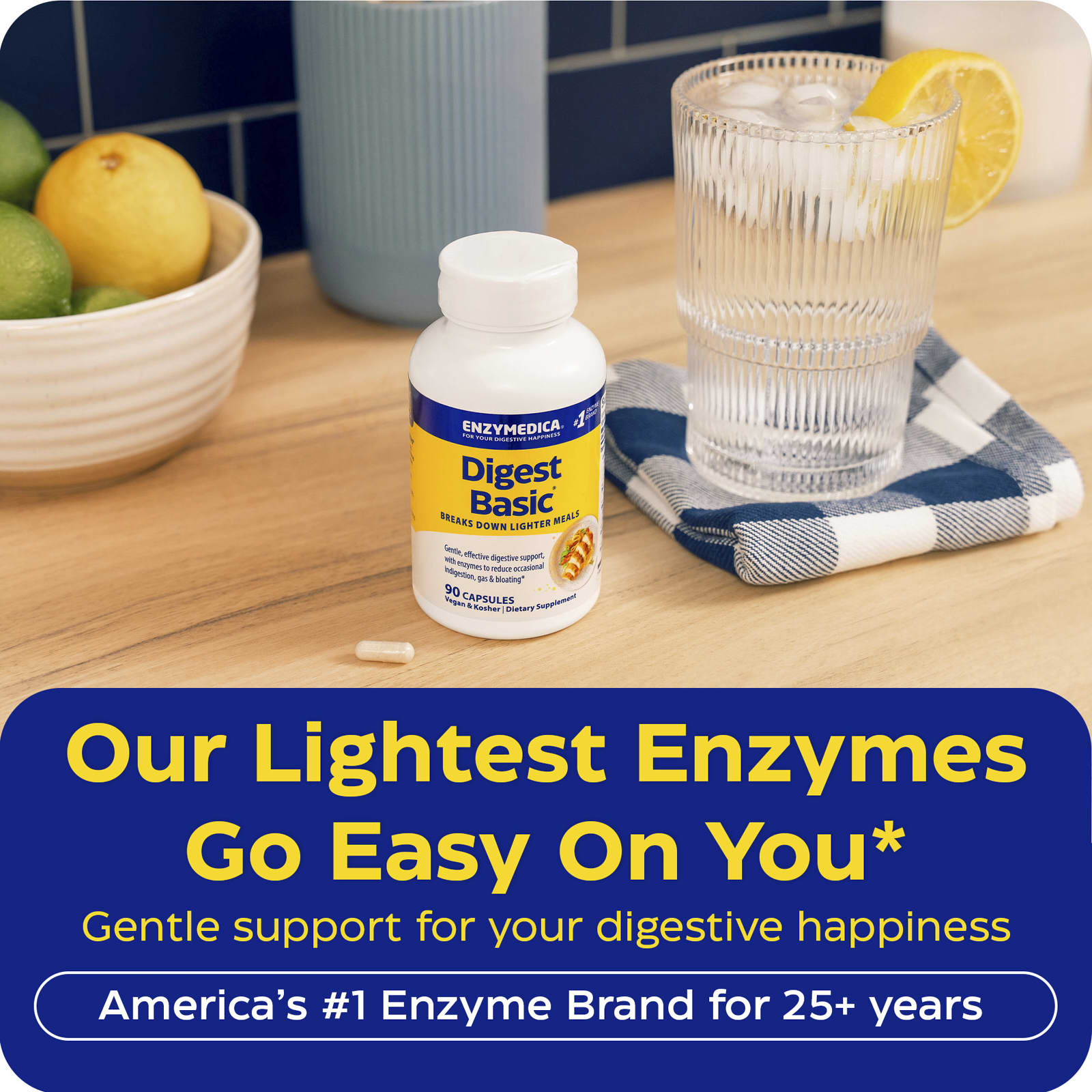 Enzymedica Digest Basic – 30 gélules — étiquette 7