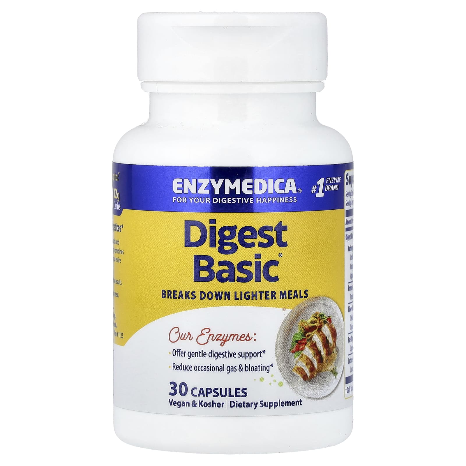 Enzymedica Digest Basic – 30 gélules — Tunisie