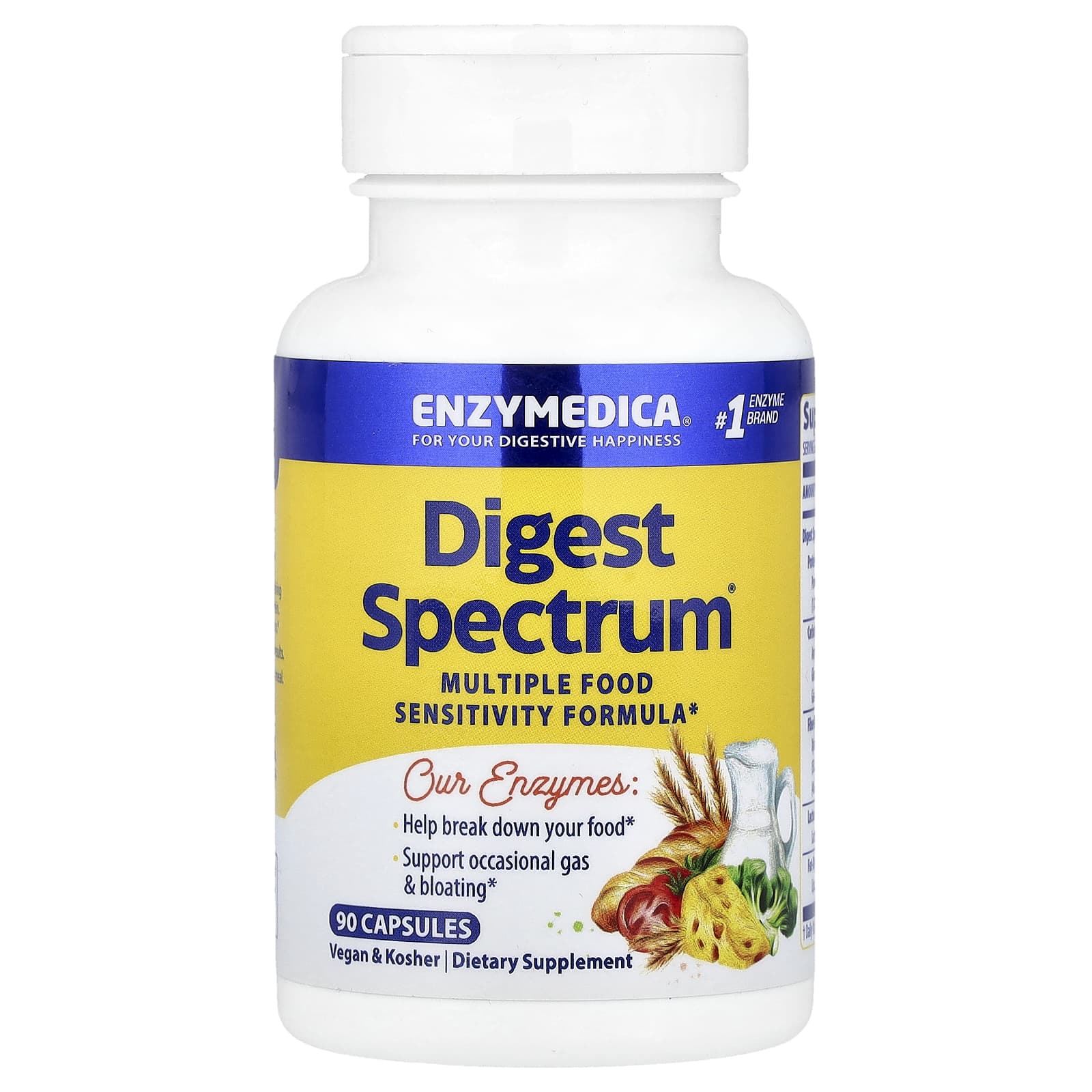 Enzymedica Digest Spectrum – 90 gélules — Tunisie