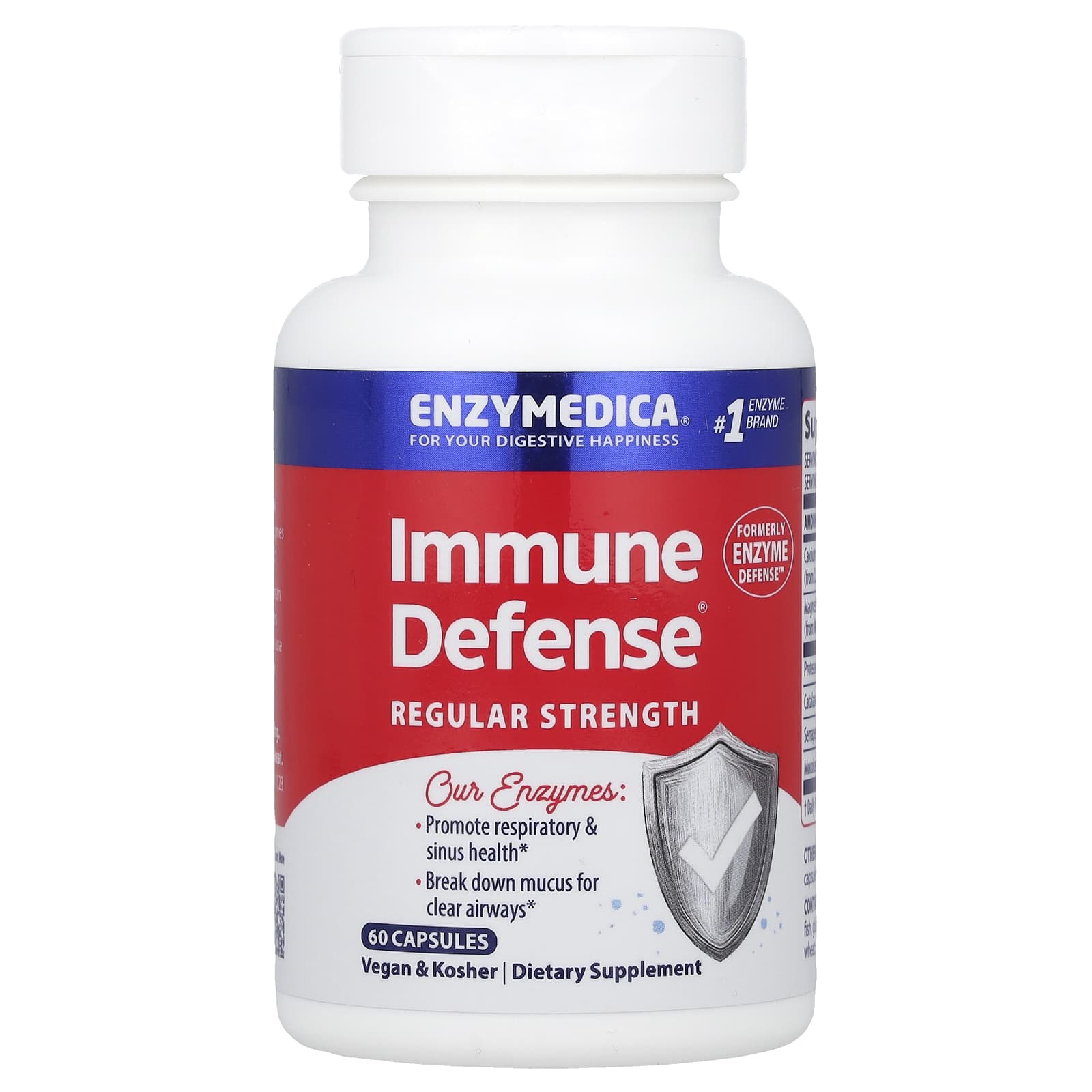 Enzymedica Immune Defense – 60 gélules — Tunisie