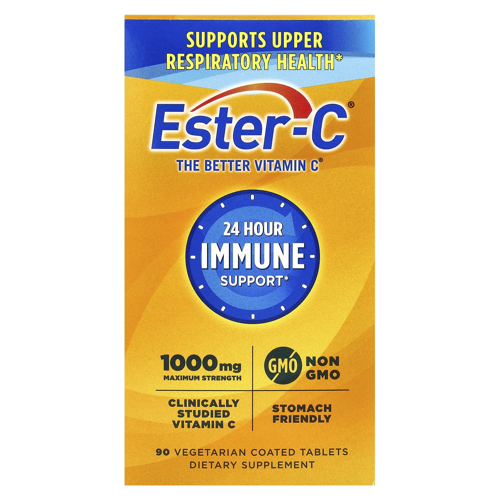 EsterC 24 Hour Immune Support – 90 comprimés – 1000 mg — Tunisie