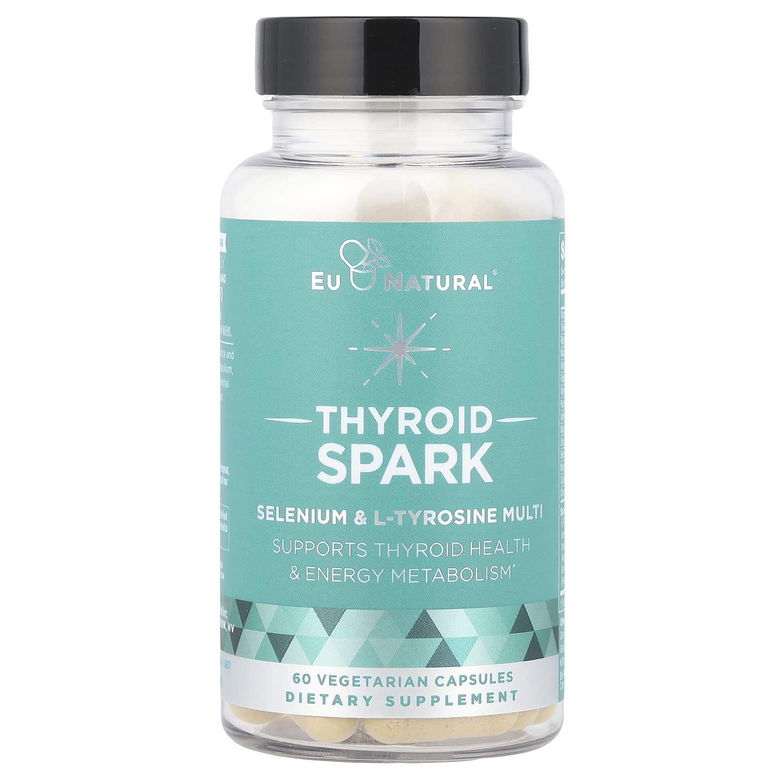 Eu Natural Thyroid Spark, Selenium & L-Tyrosine Multi – 60 gélules végétales — Tunisie