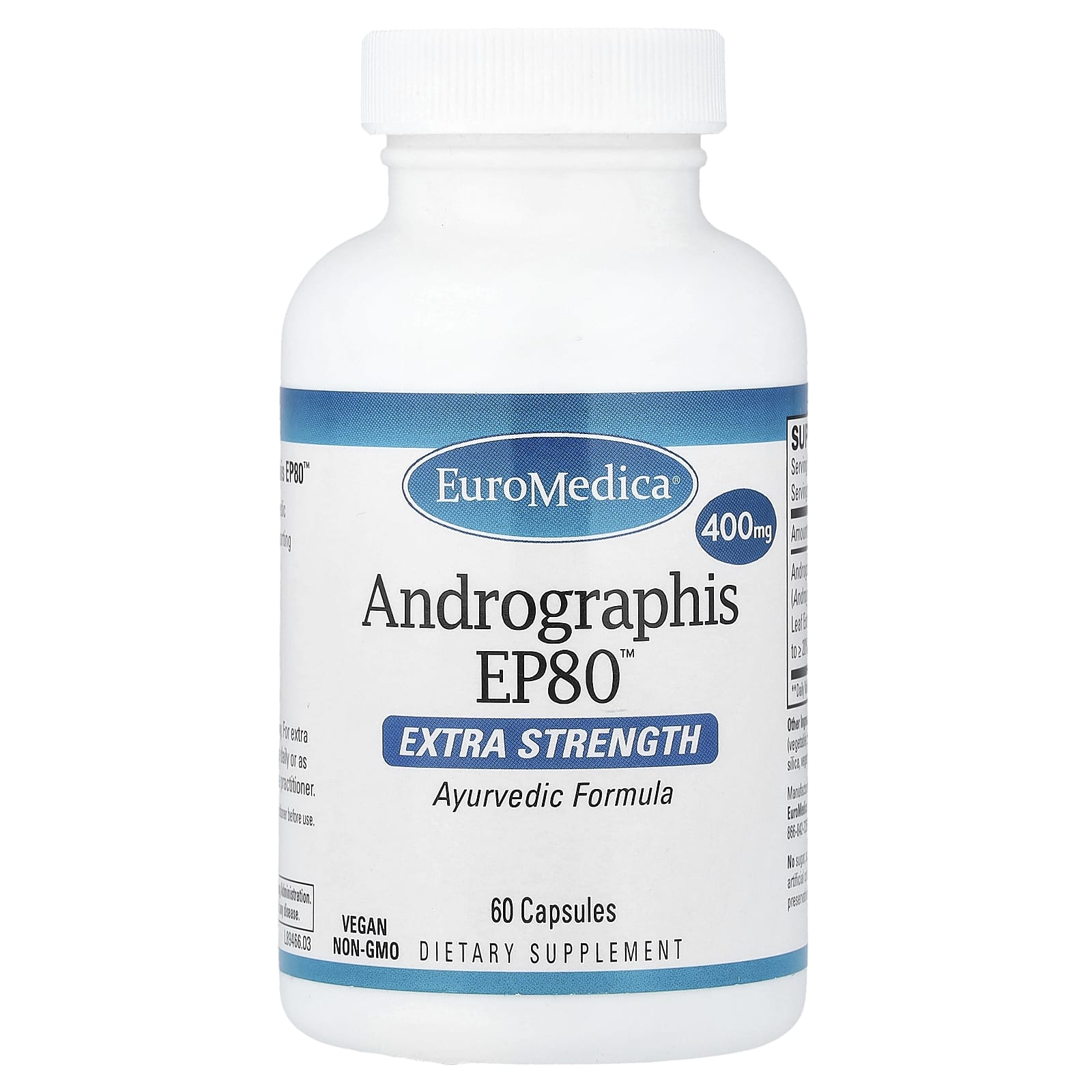 EuroMedica Andrographis EP80 – 60 gélules — Tunisie