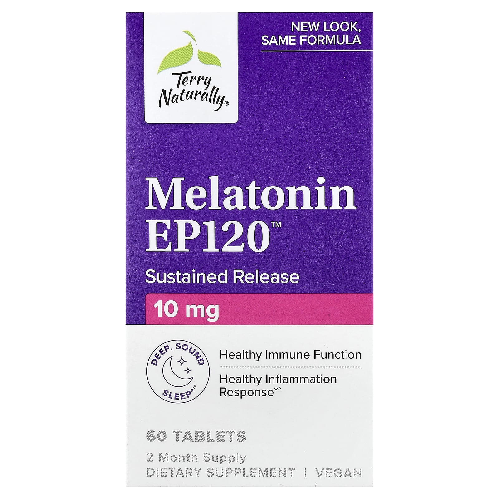Terry Naturally Melatonin EP120 – 10 mg – 60 comprimés — Tunisie
