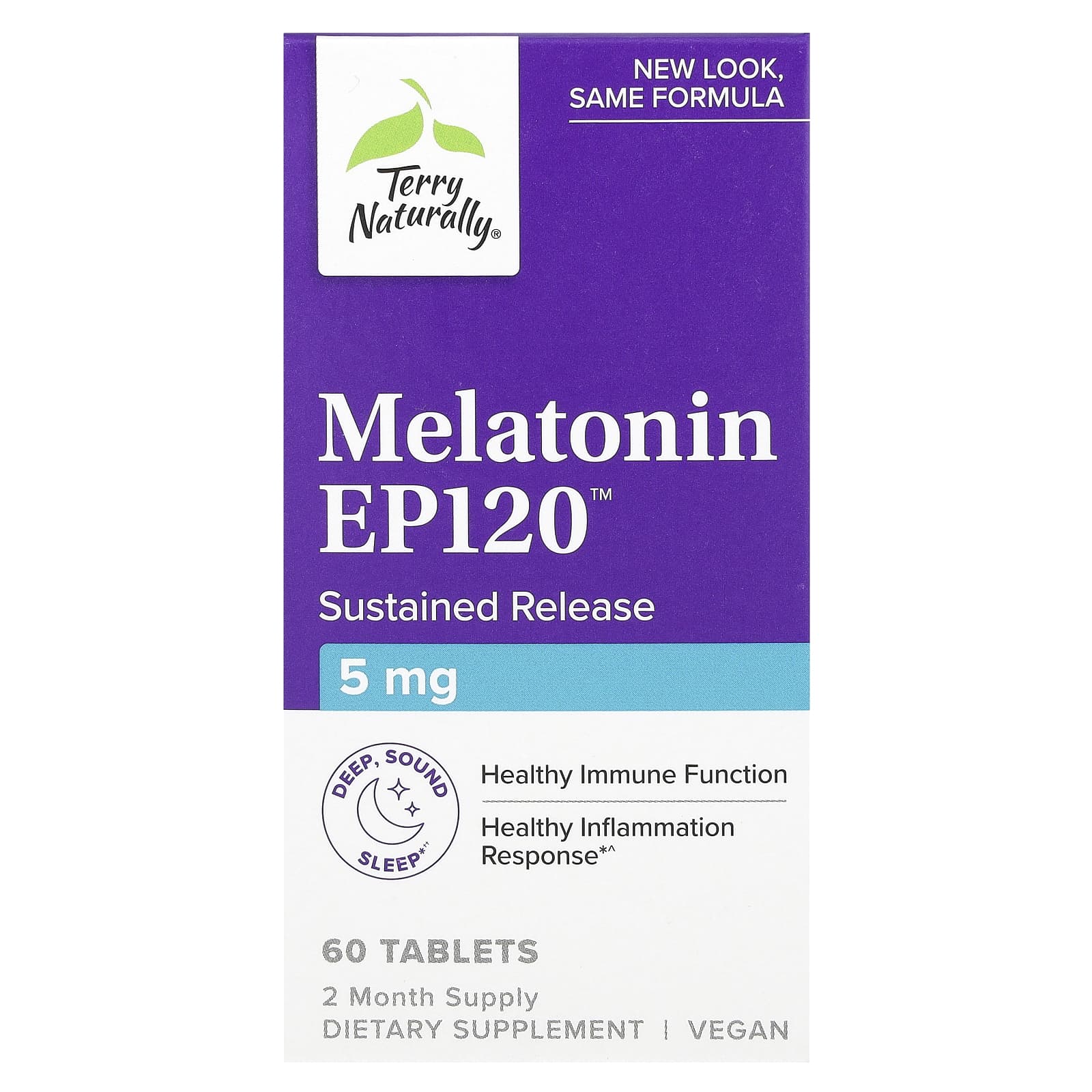 Terry Naturally Melatonin EP120 – 5 mg – 60 comprimés — Tunisie