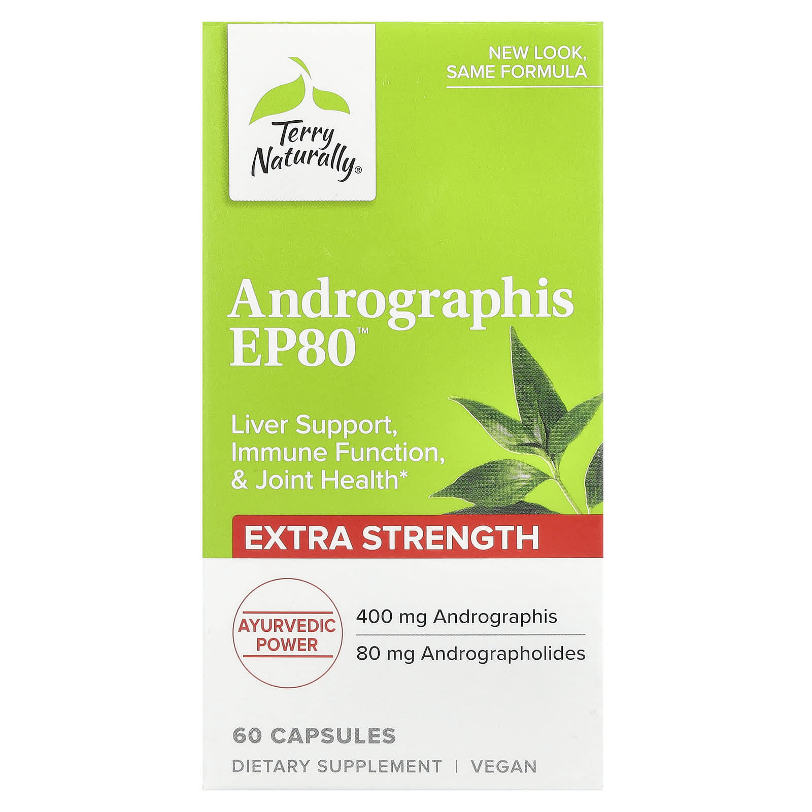 Terry Naturally Andrographis EP80 – 60 gélules — Tunisie