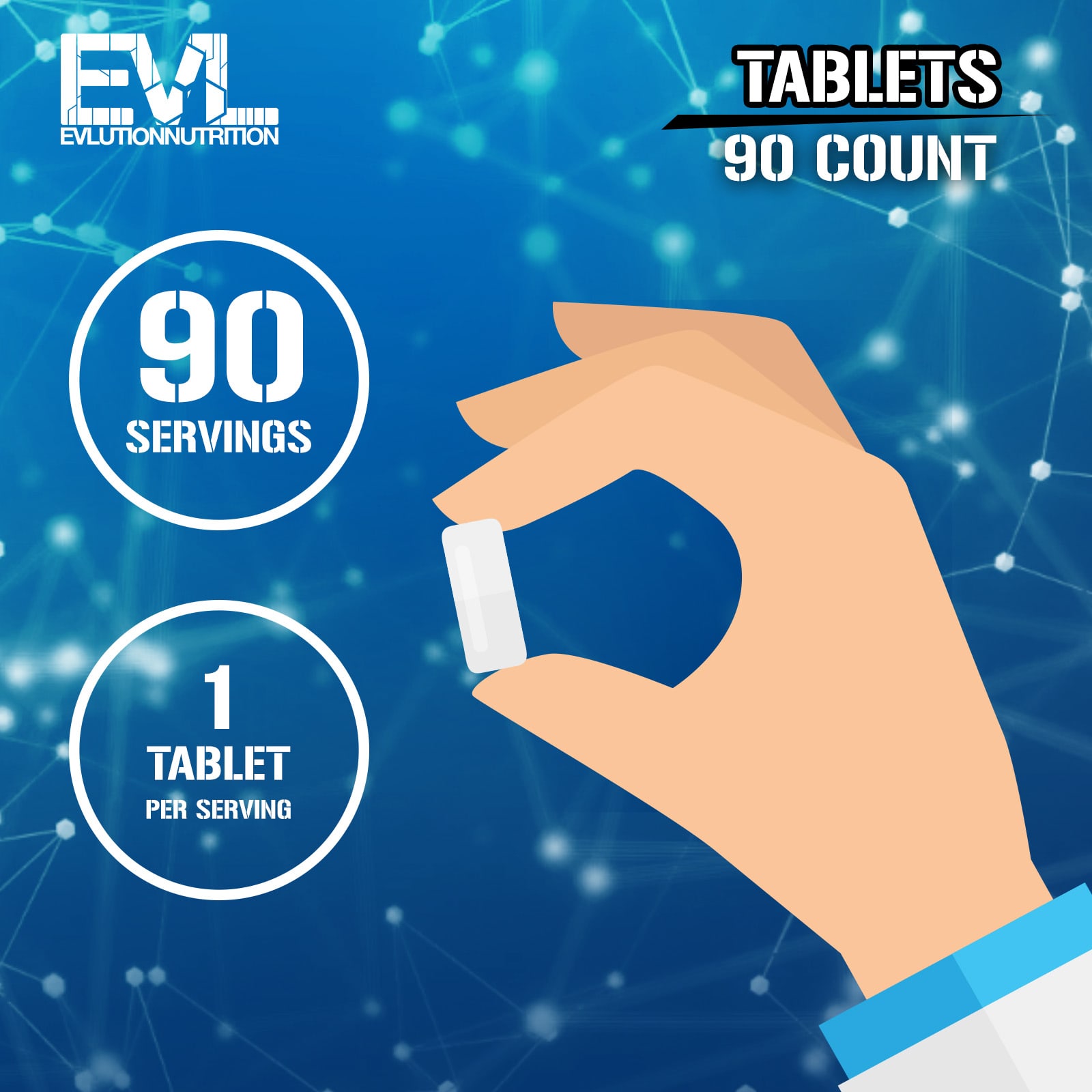 EVLution Nutrition L-Arginine – 1 g — étiquette 2