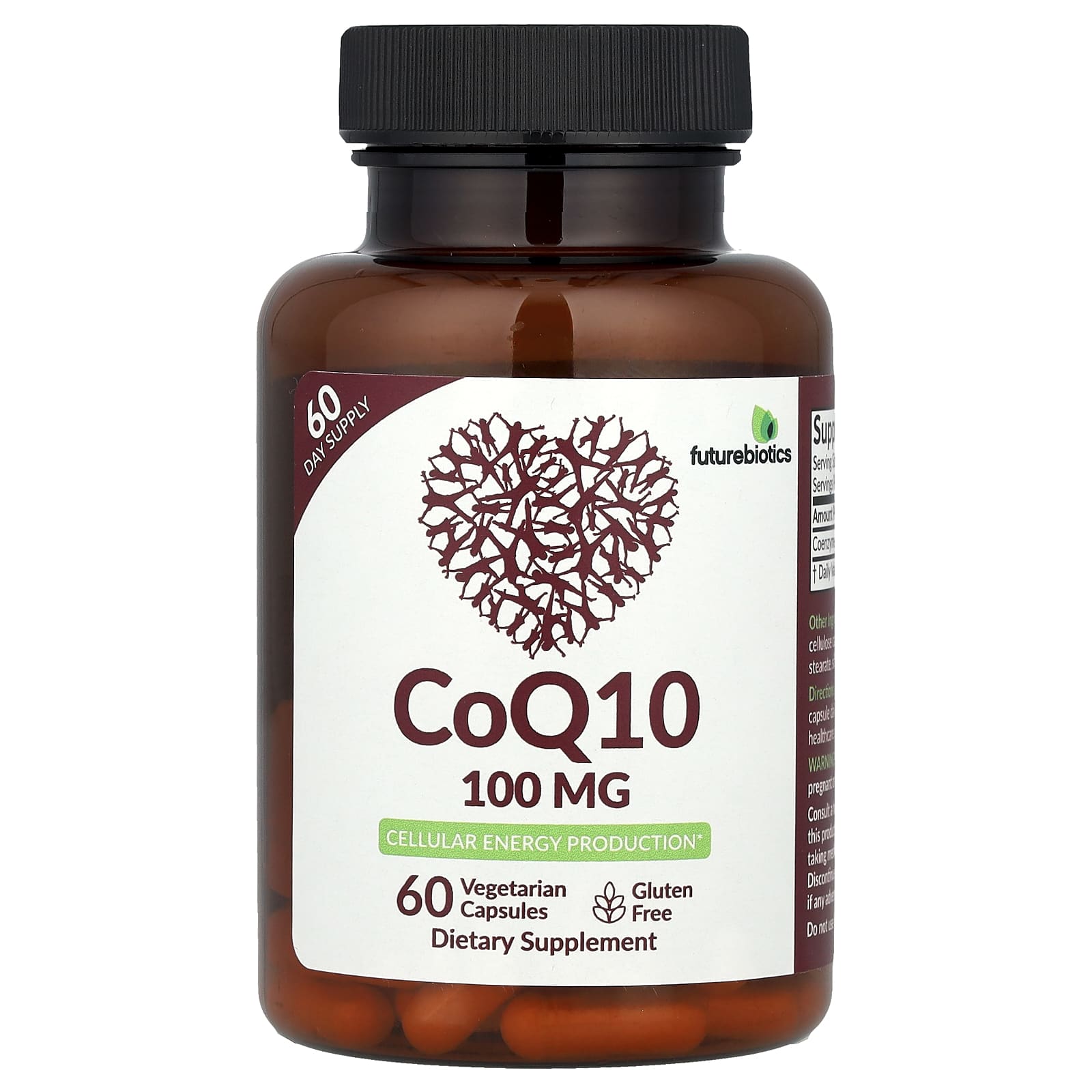 Futurebiotics CoQ10 – 100 mg – 60 gélules végétales — Tunisie
