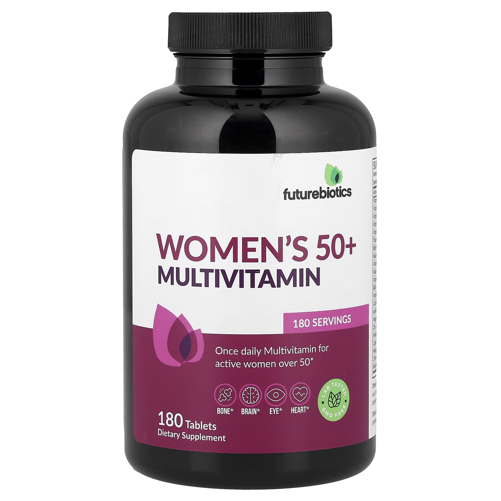 Futurebiotics Women's 50+ Multivitamin – 180 comprimés — Tunisie