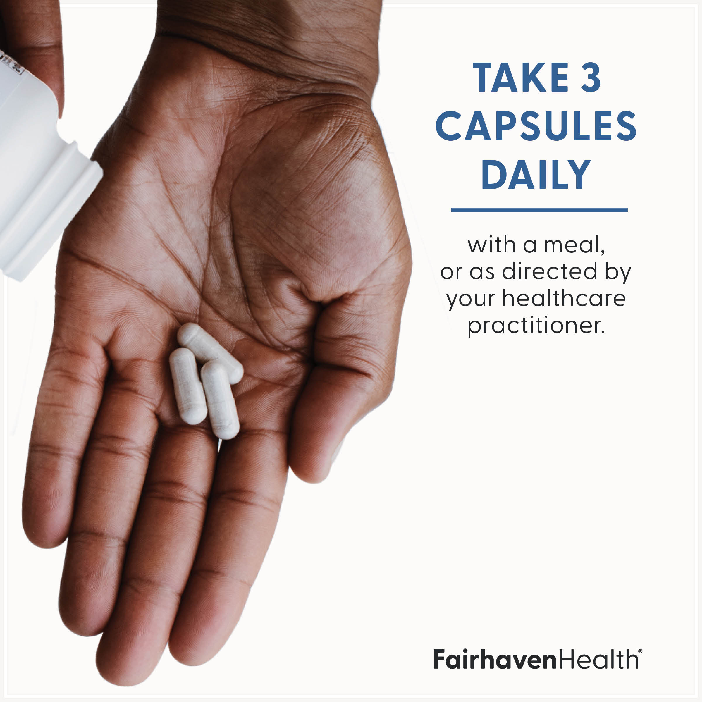 Fairhaven Health FertilAid Multivitamin for Men – 90 gélules — étiquette 2