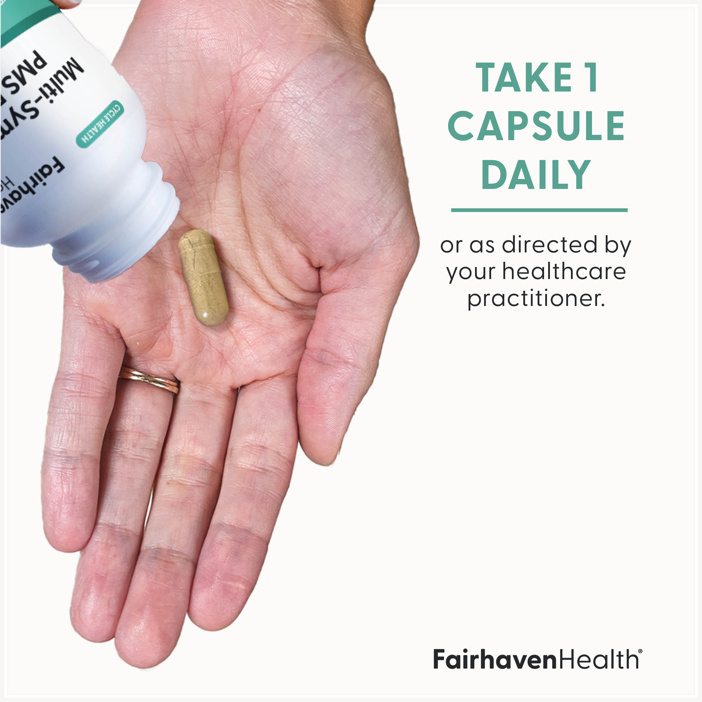 Fairhaven Health Multi-Symptom PMS Relief – 30 gélules — étiquette 2