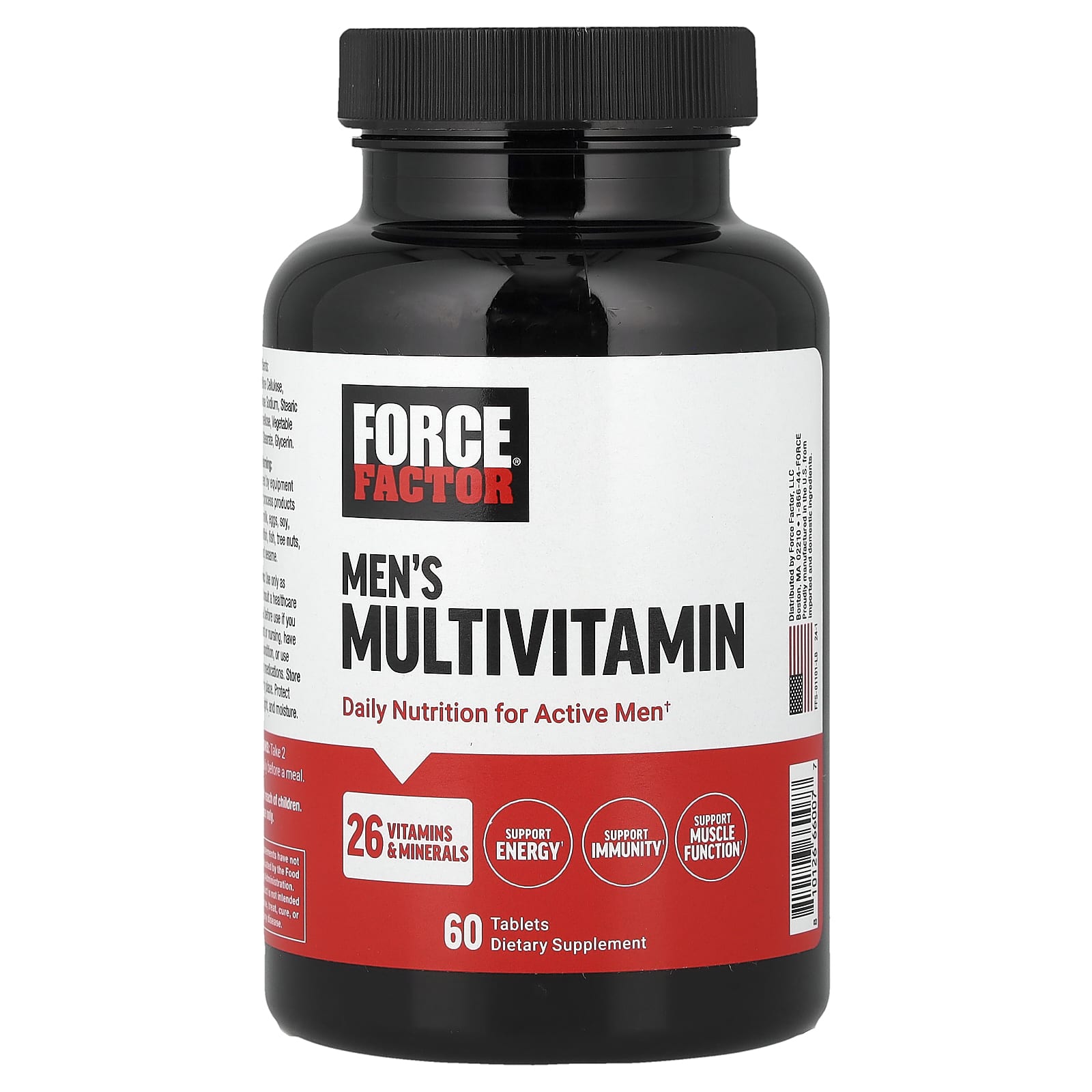 Force Factor Men’s Multivitamin – 60 comprimés — Tunisie