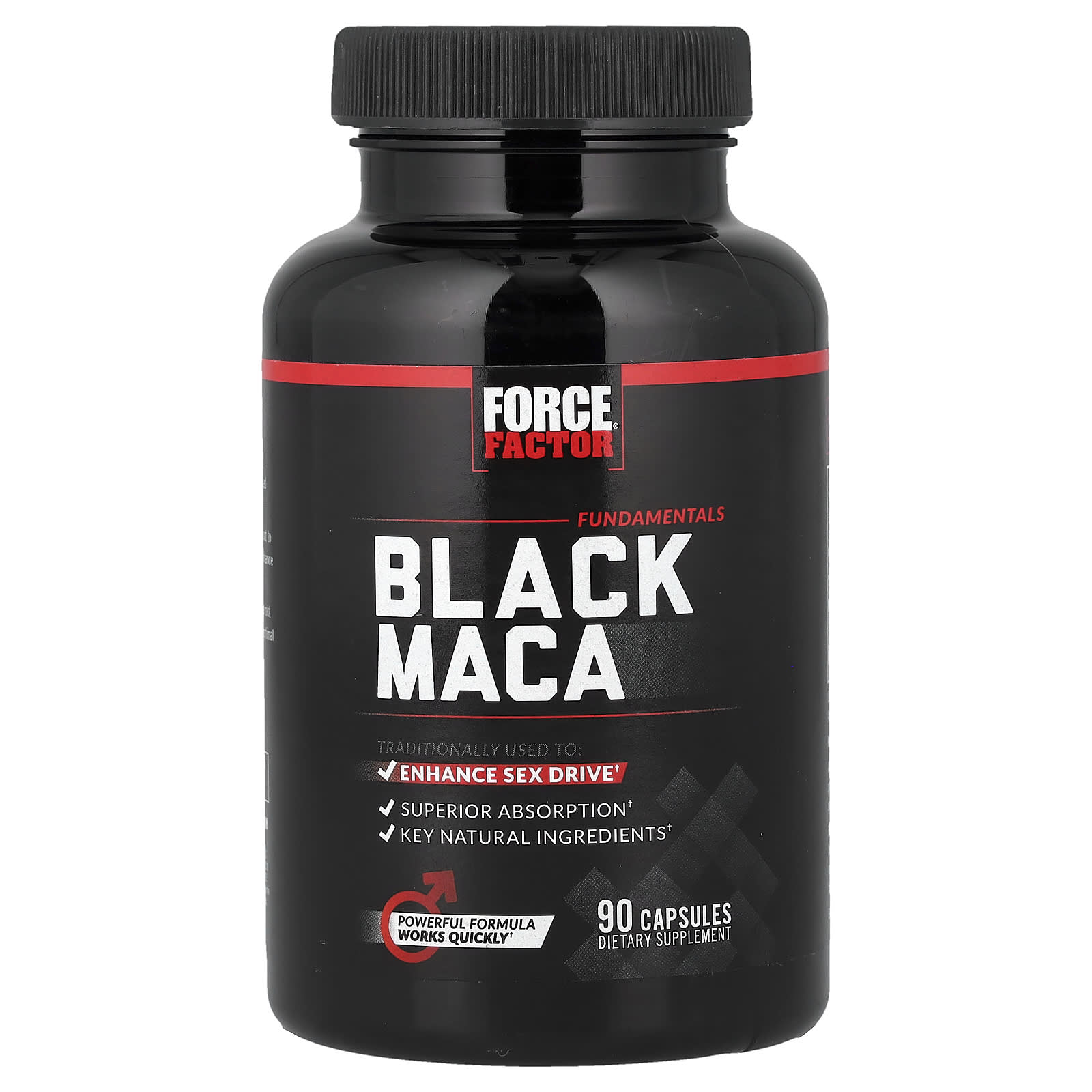 Force Factor Fundamentals, Black Maca – 90 gélules — Tunisie