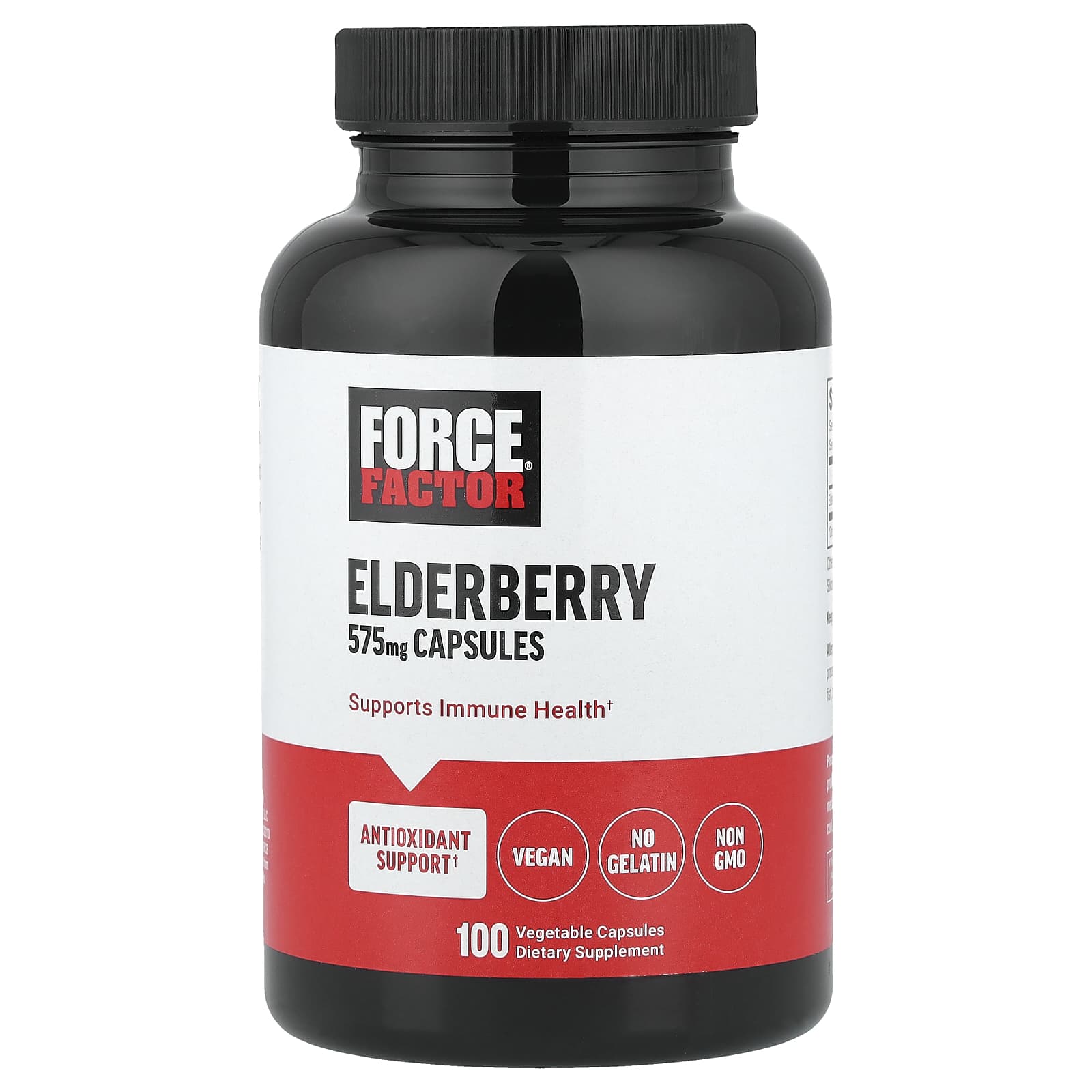 Force Factor Elderberry – Elderberry – 575 mg — Tunisie