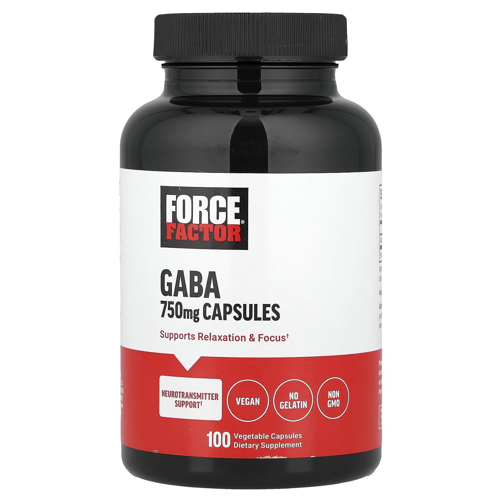 Force Factor GABA – 750 mg — Tunisie