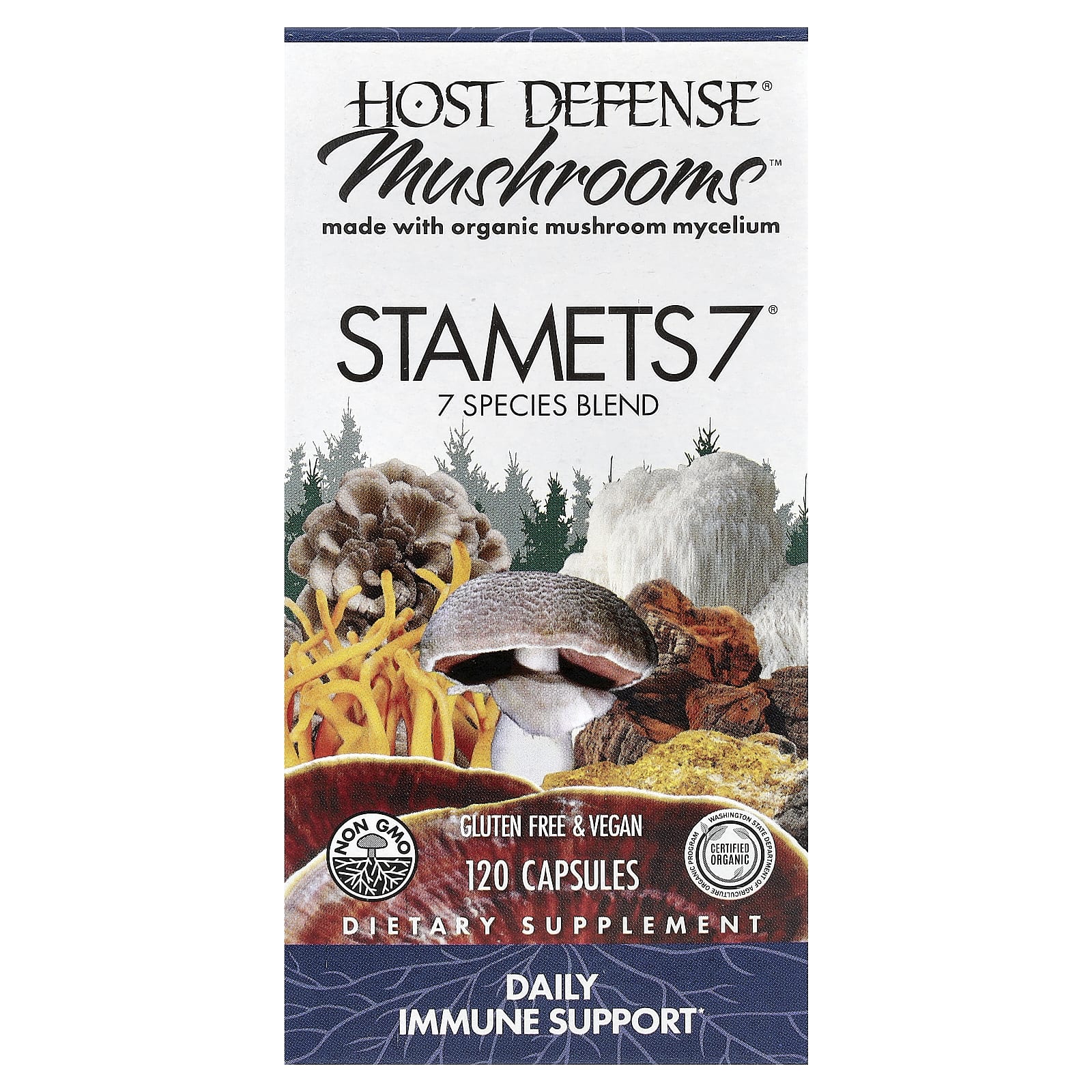 Host Defense Mushrooms – 120 gélules — Tunisie