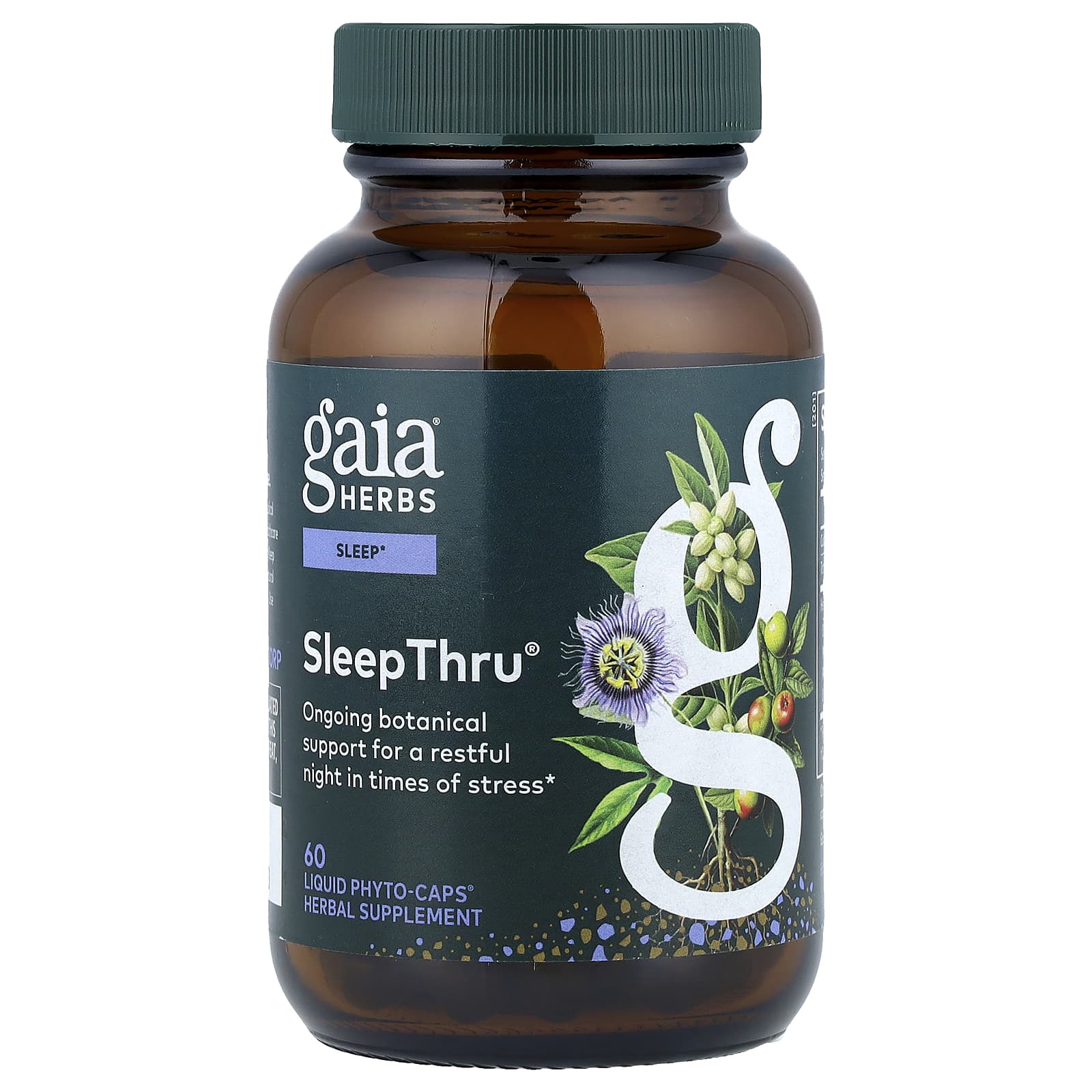 Gaia Herbs SleepThru, 60 Liquid Phyto-Caps — Tunisie