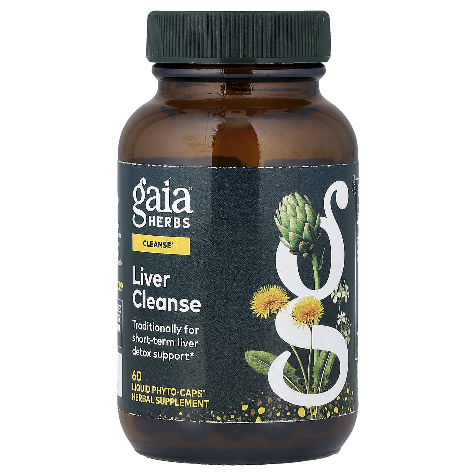Gaia Herbs Liver Cleanse, 60 Liquid Phyto-Caps — Tunisie