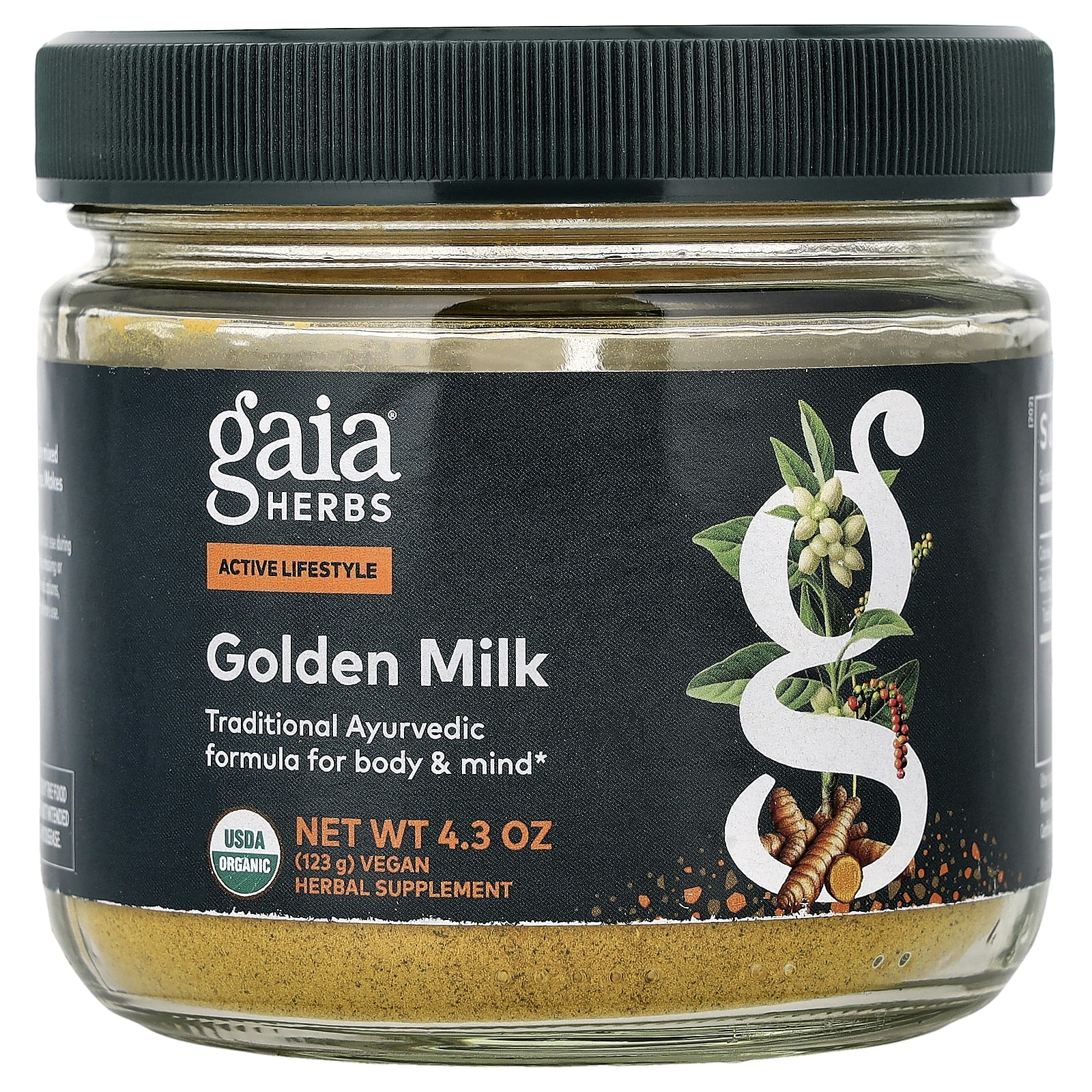 Gaia Herbs Golden Milk – 123 g — Tunisie