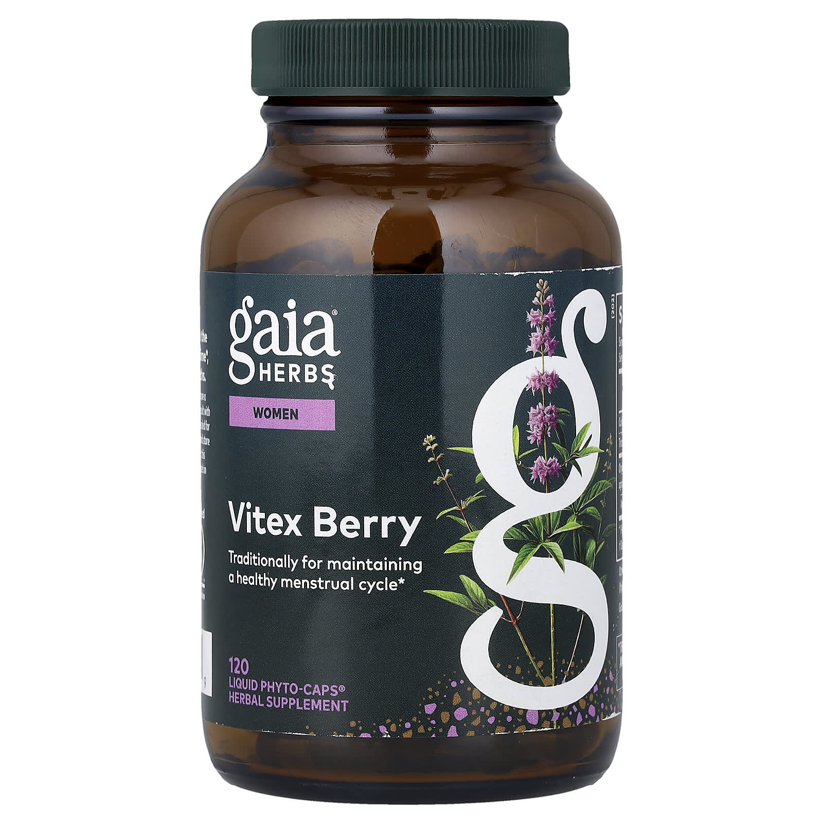 Gaia Herbs Women, 120 Liquid Phyto-Caps (500 mg per Capsules) – Vitex Berry — Tunisie