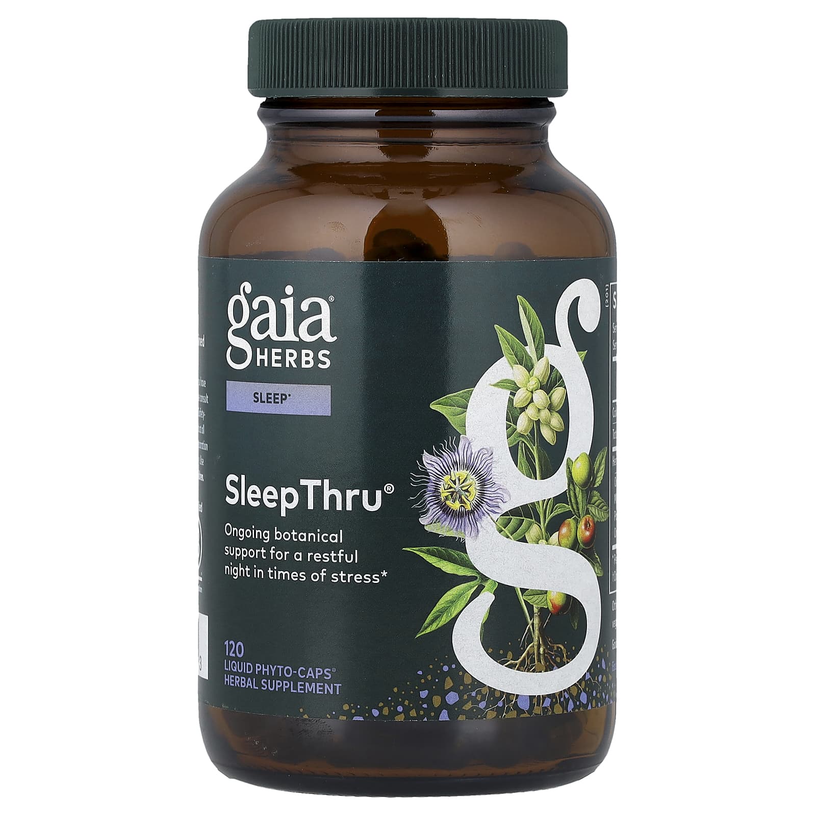 Gaia Herbs SleepThru, 120 Liquid Phyto-Caps (470 mg per Cap) — Tunisie