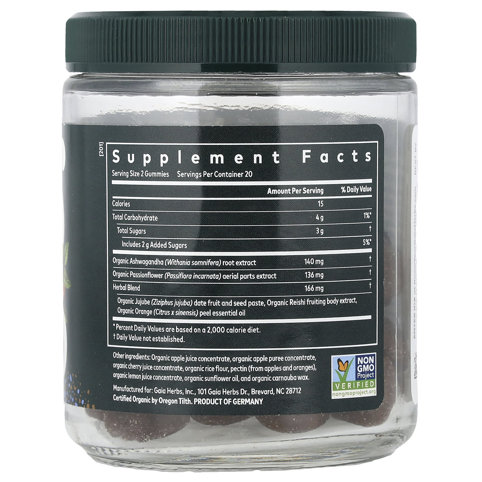 Gaia Herbs Sleep Gummies – Cherry Orange – 40 gommes — photo 2 sur 2