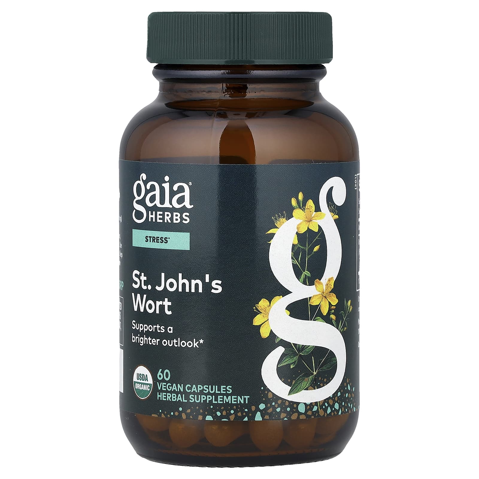 Gaia Herbs St. John's Wort – 60 gélules véganes — Tunisie