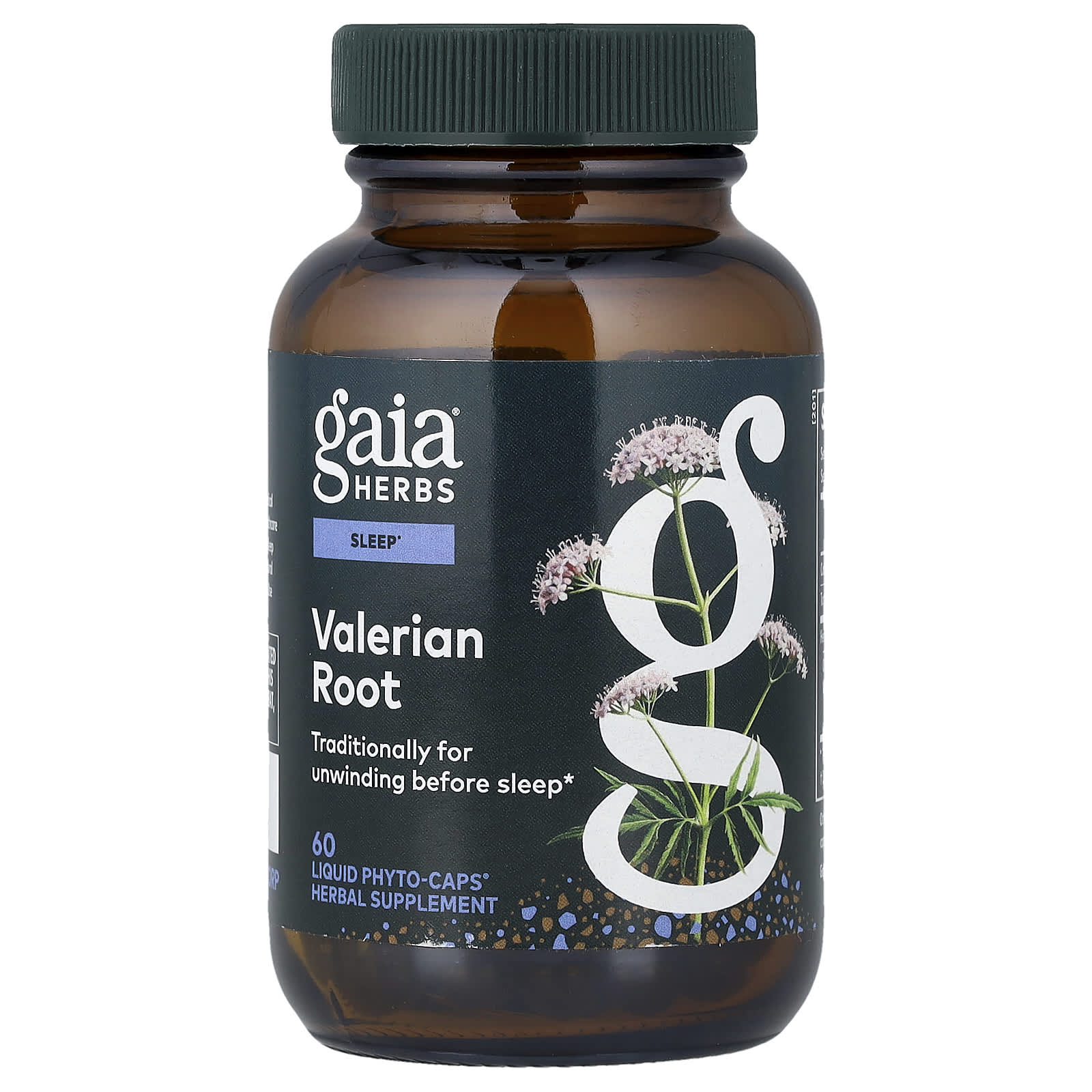 Gaia Herbs Valerian Root, 60 Liquid Phyto-Caps — Tunisie