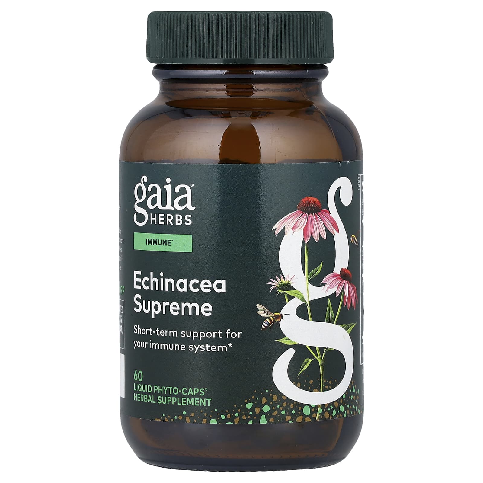 Gaia Herbs Echinacea Supreme, 60 Liquid Phyto-Caps — Tunisie