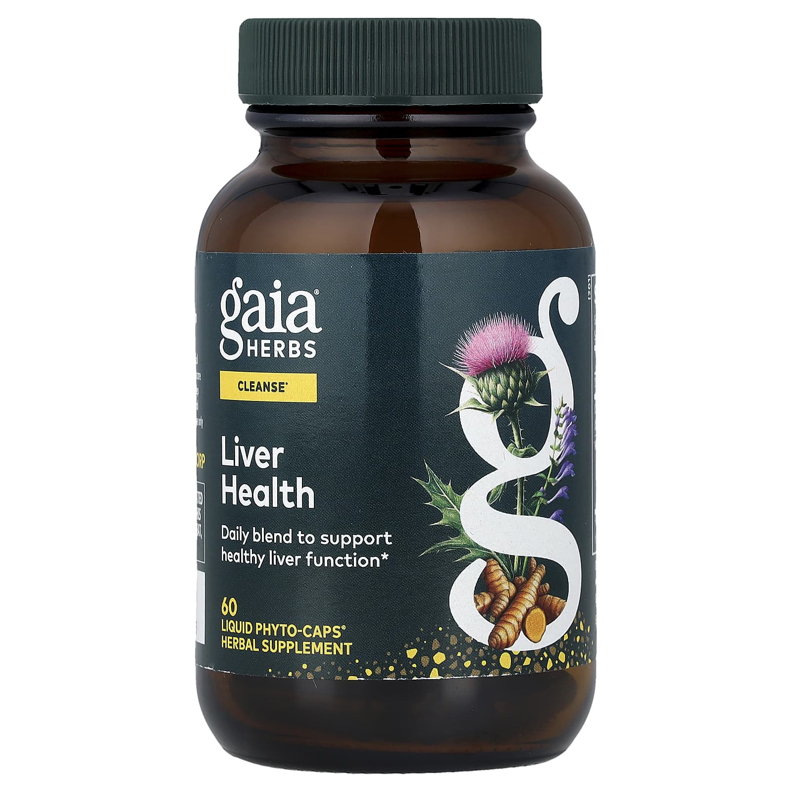 Gaia Herbs Liver Health, 60 Liquid Phyto-Caps — Tunisie