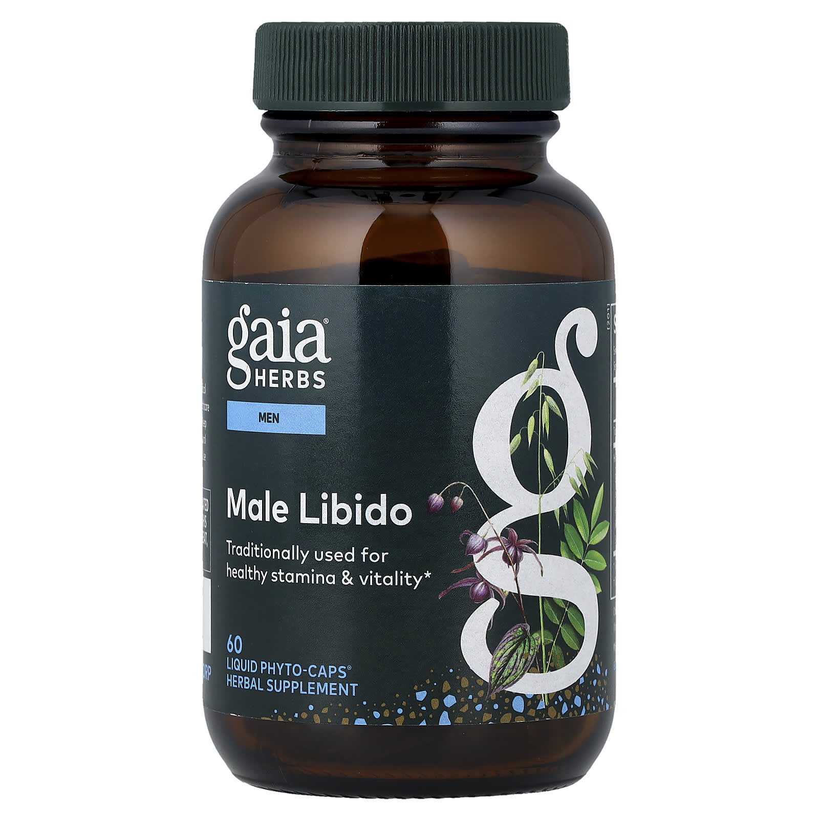 Gaia Herbs Men, Male Libido, 60 Liquid Phyto-Caps — Tunisie