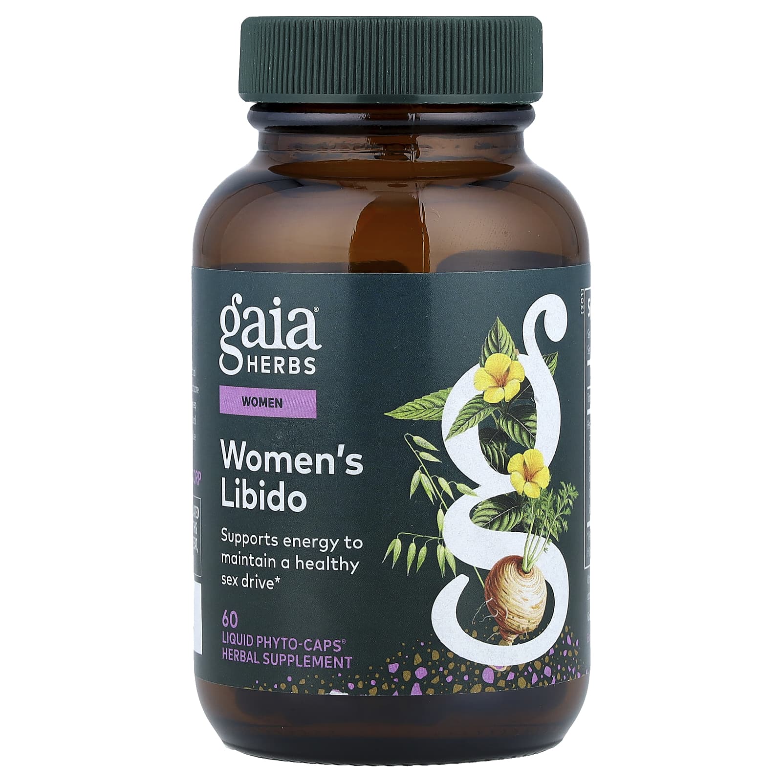 Gaia Herbs Women's Libido, 60 Liquid Phyto-Caps — Tunisie