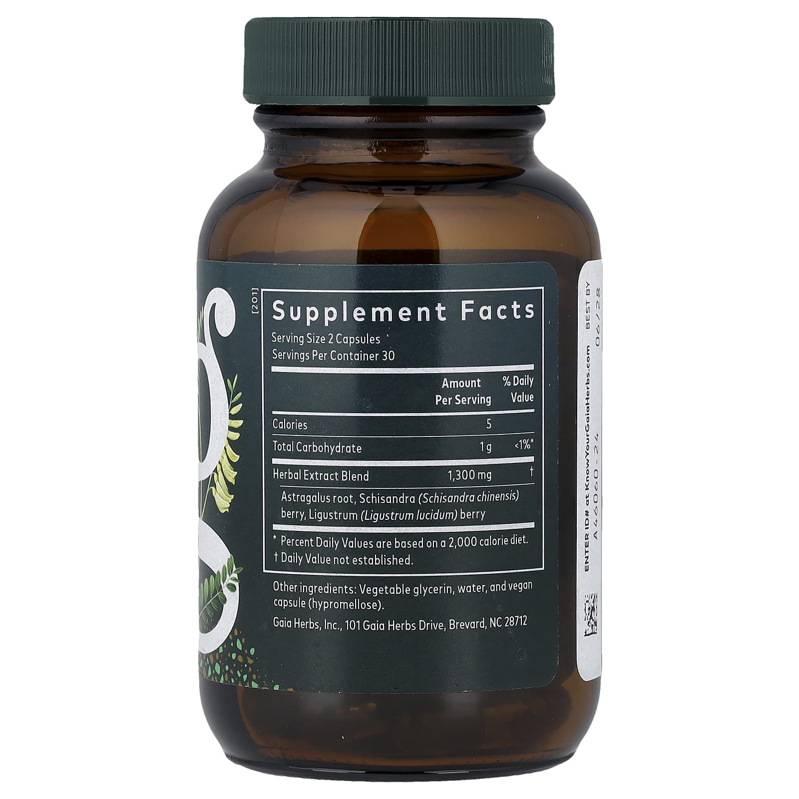 Gaia Herbs Astragalus Supreme, 60 Liquid Phyto-Caps — photo 2 sur 2