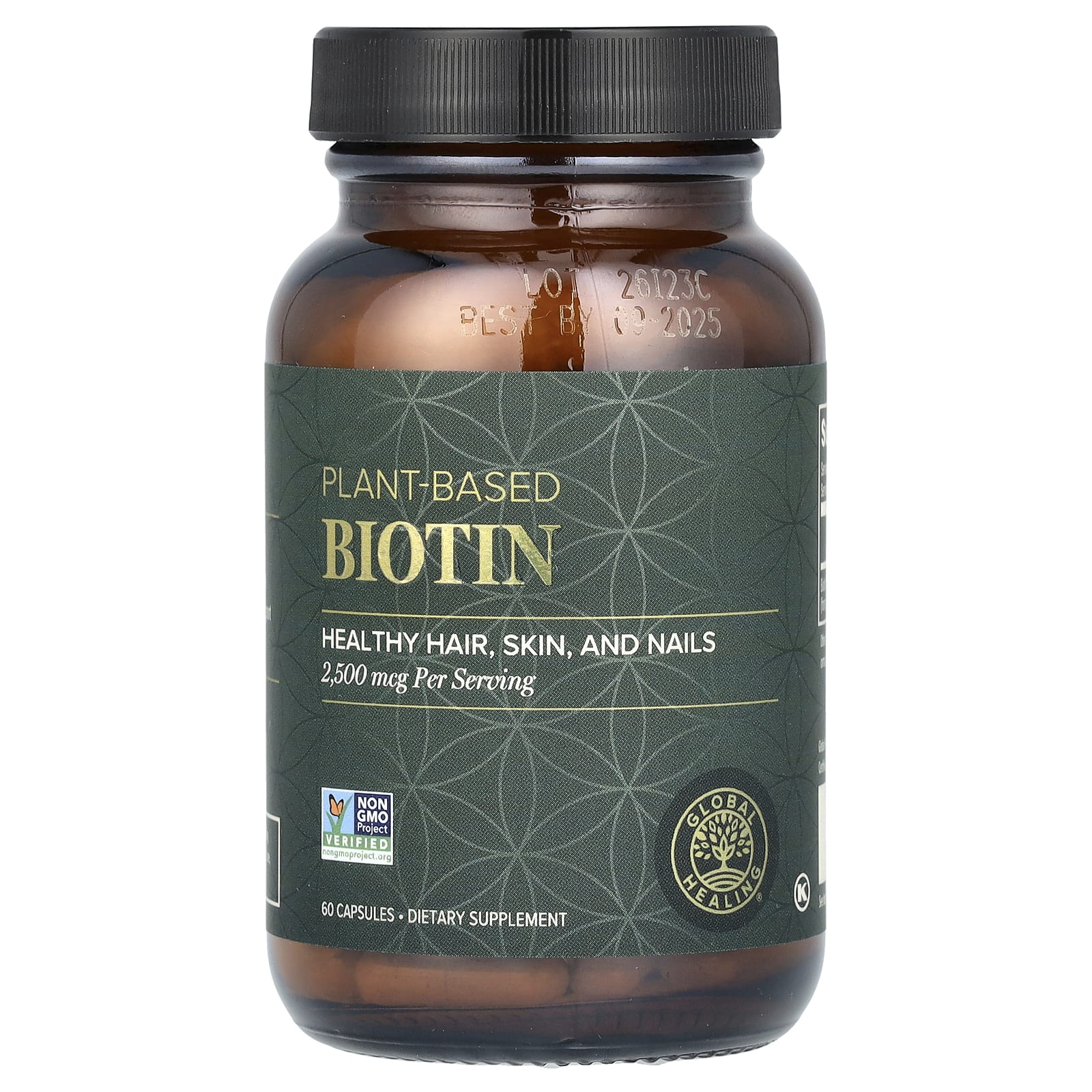 Global Healing Plant-Based Biotin – 60 gélules — Tunisie