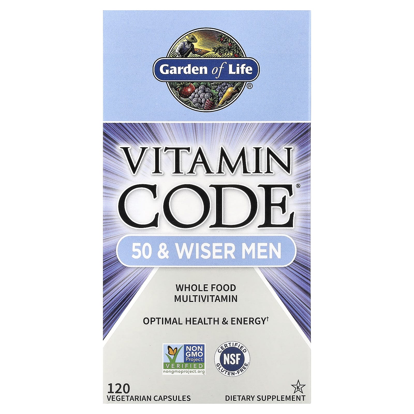 Garden of Life Vitamin Code, Whole Food Multivitamin – 120 gélules végétales — Tunisie