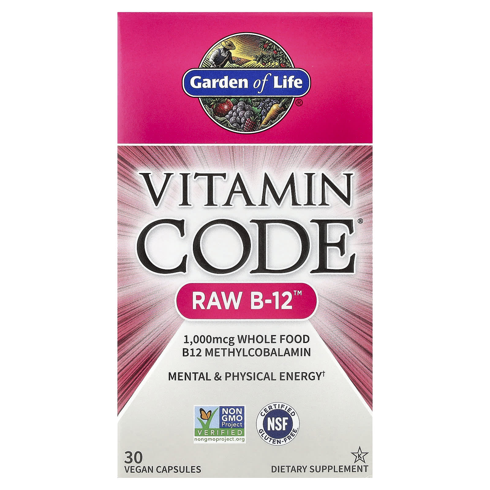 Garden of Life Vitamin Code – 30 gélules véganes — Tunisie