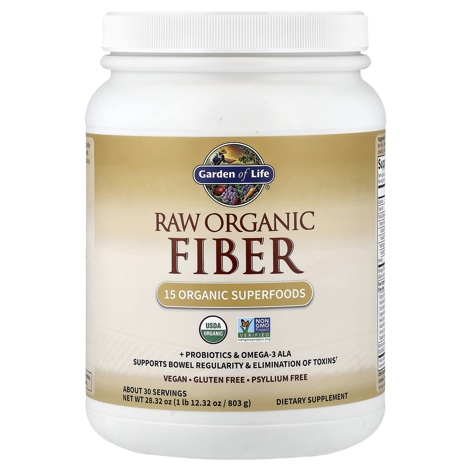 Garden of Life RAW Organic Fiber – 803 g — Tunisie