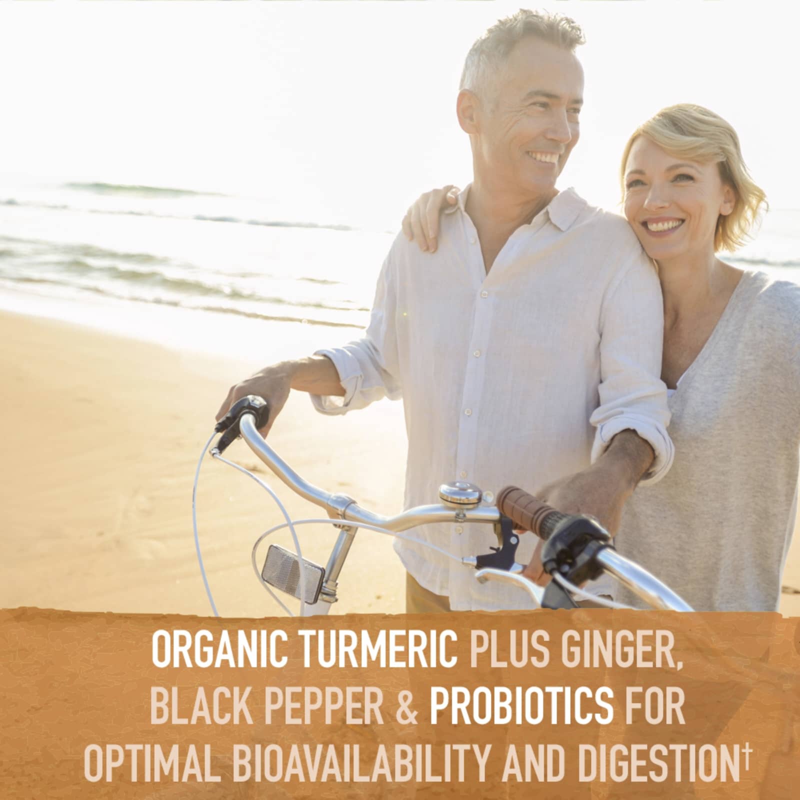 Garden of Life Organics, Turmeric, Inflammatory Response, 120 Vegan Tablets — étiquette 3