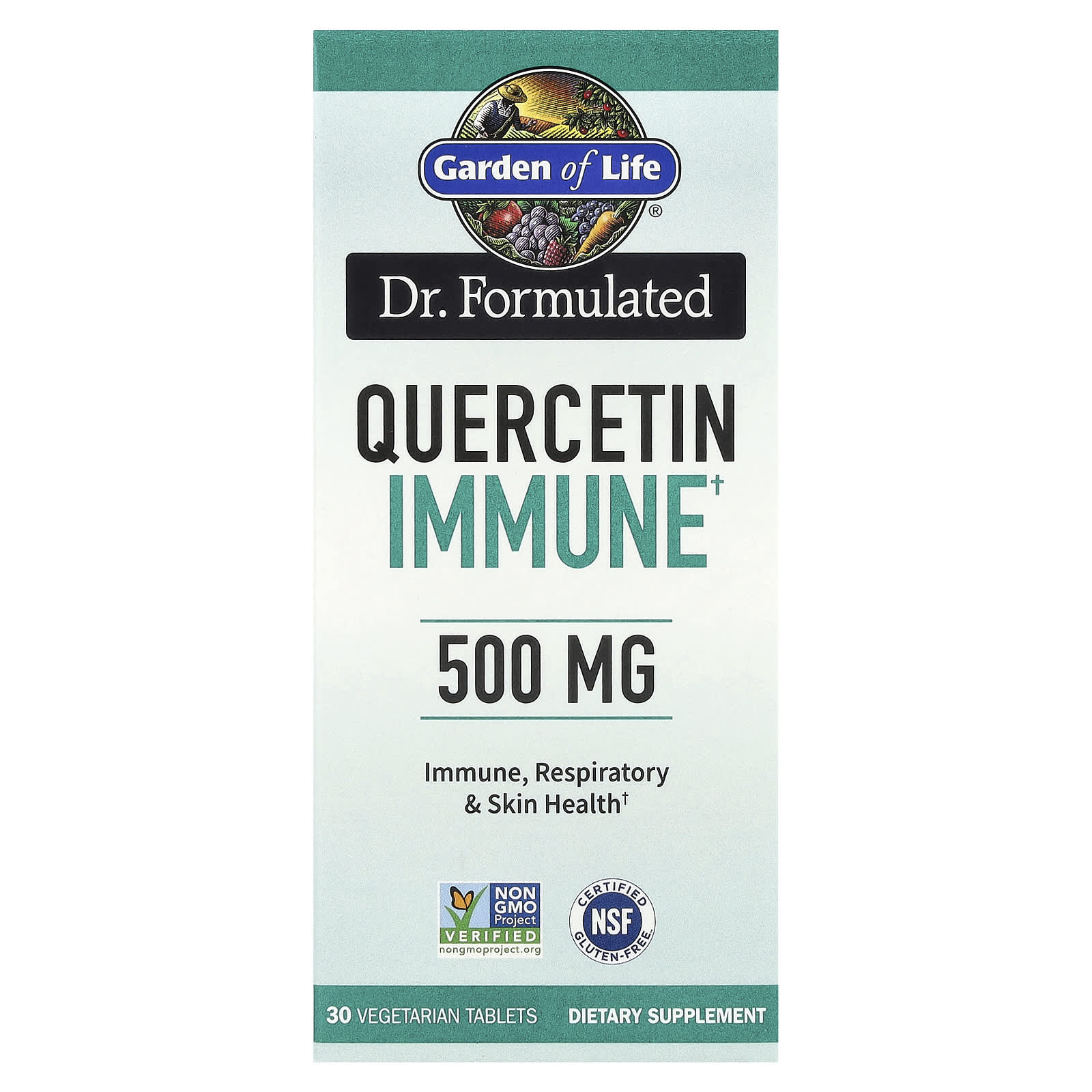 Garden of Life Dr. Formulated, Quercetin Immune – 500 mg — Tunisie