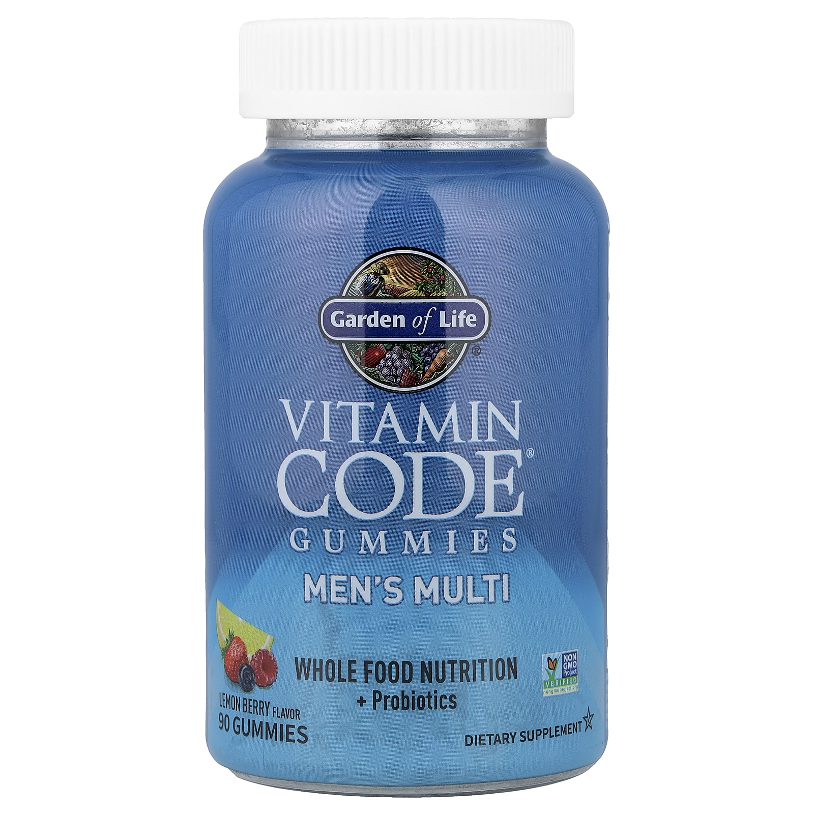Garden of Life Vitamin Code Gummies, Men's Multi – Lemon Berry – 90 gommes — Tunisie
