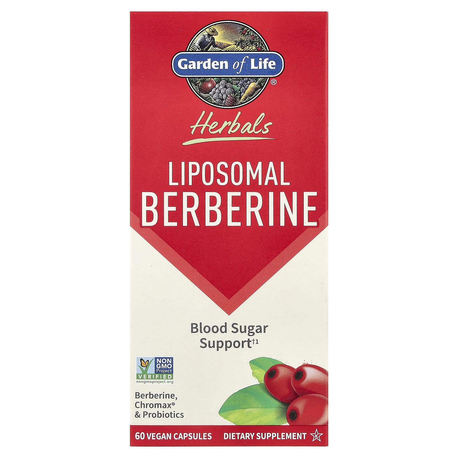 Garden of Life Herbals, Liposomal Berberine – 60 gélules véganes — Tunisie