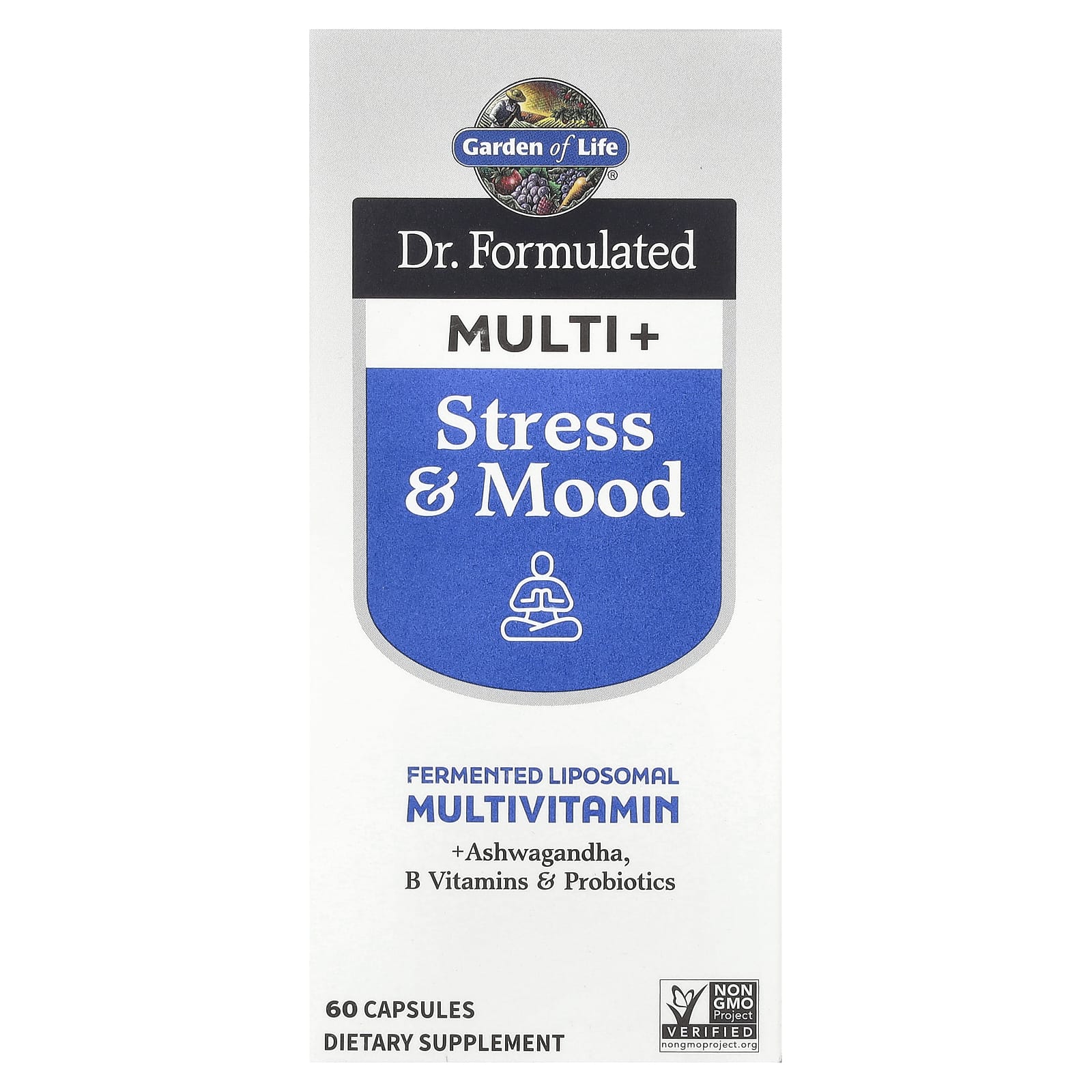 Garden of Life Dr. Formulated Multi+, Stress & Mood – 60 gélules — Tunisie