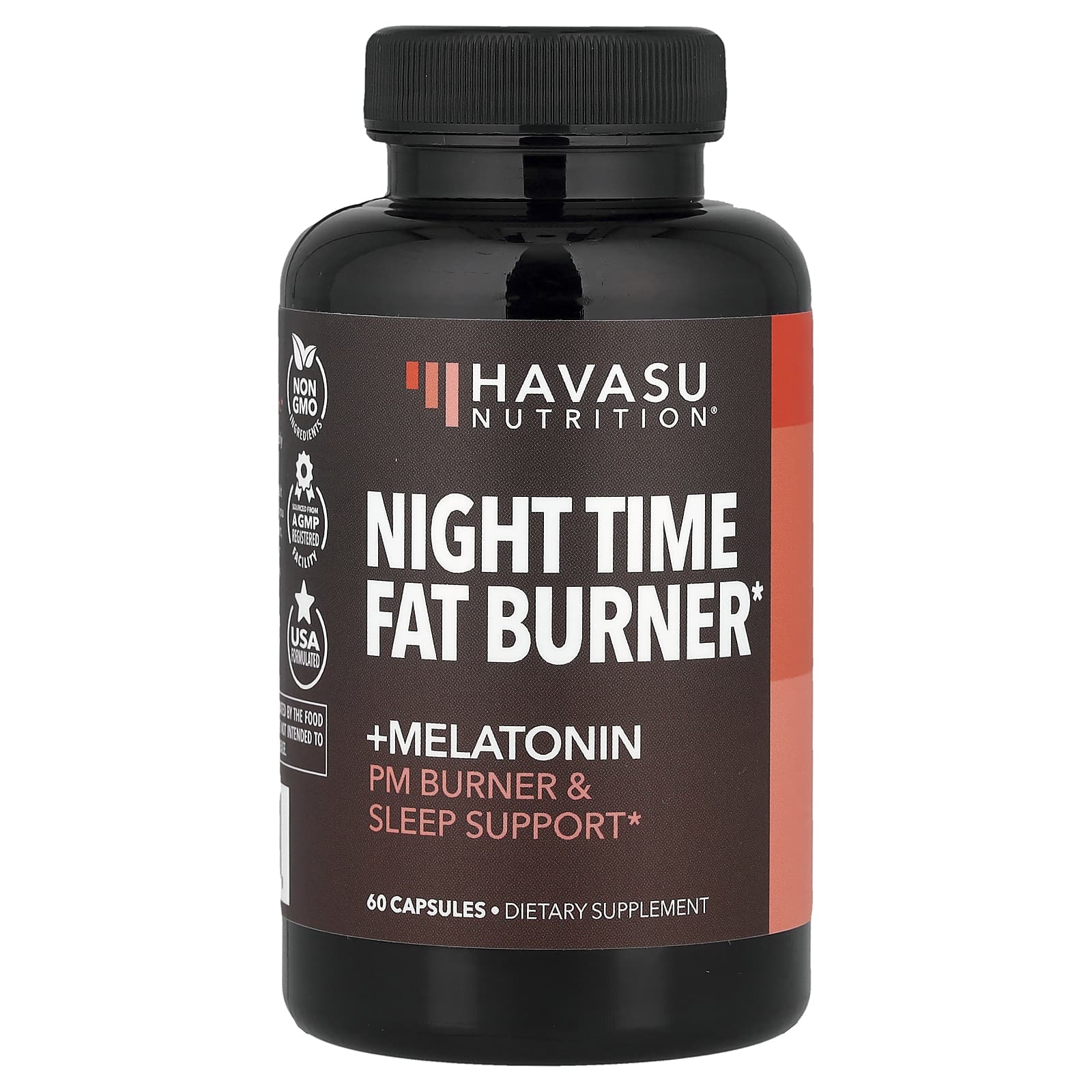 Havasu Nutrition Night Time Fat Burner + Melatonin – 60 gélules — Tunisie