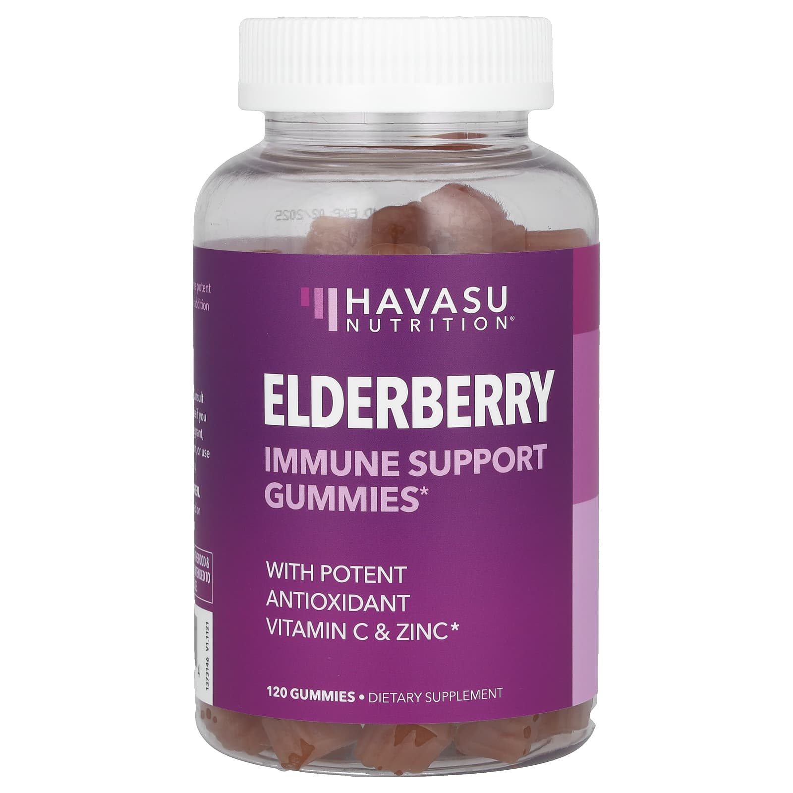Havasu Nutrition Elderberry Immune Support Gummies – Elderberry Immune Support Gummies – 120 gommes — Tunisie