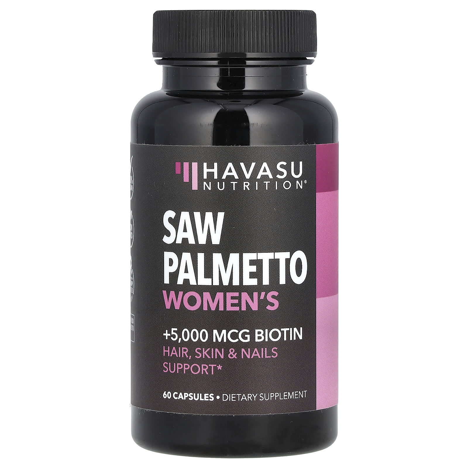 Havasu Nutrition Saw Palmetto Women's + Biotin – 60 gélules — Tunisie